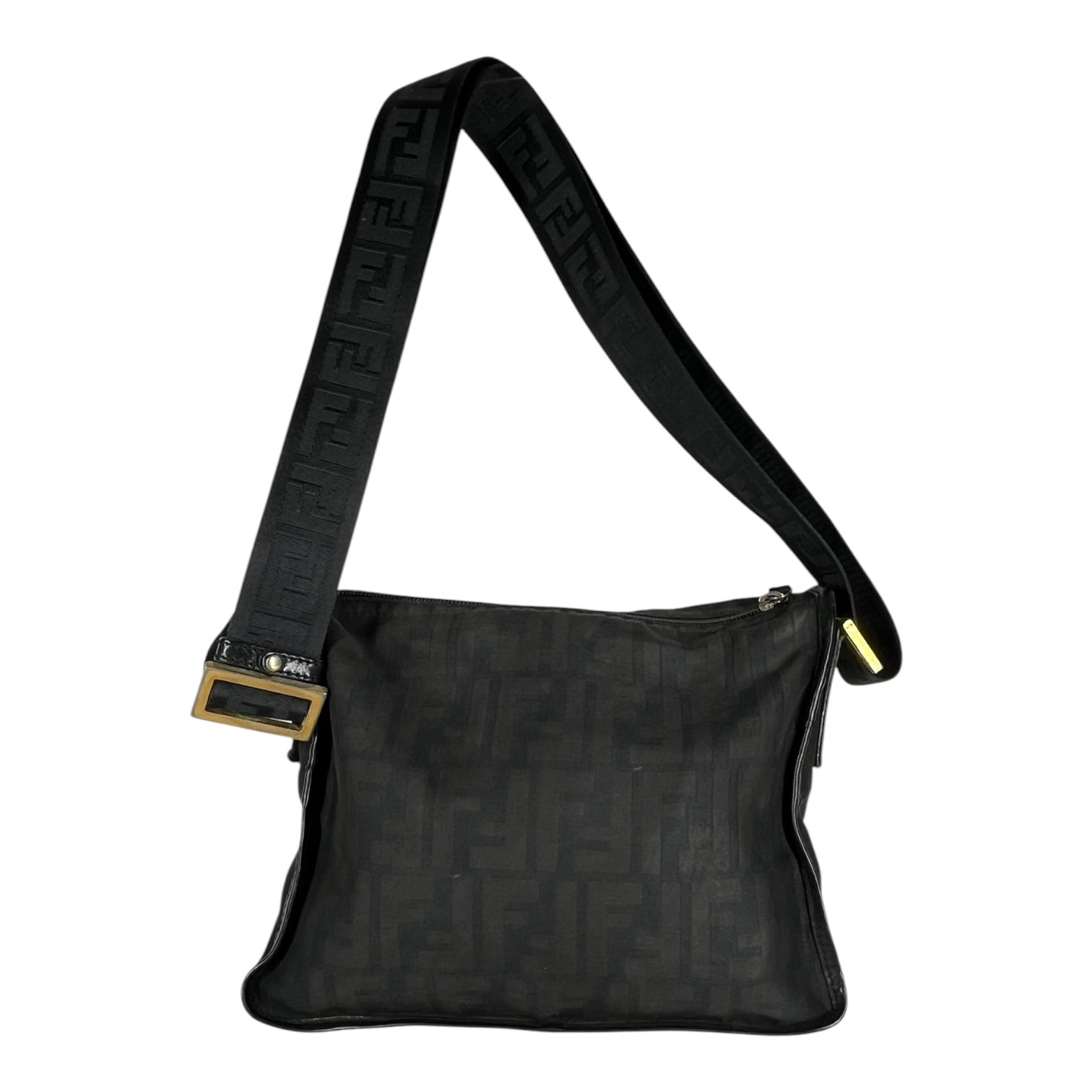 FENDI/Bag/Monogram/Nylon/BRW/MESSENGER BAG view 3
