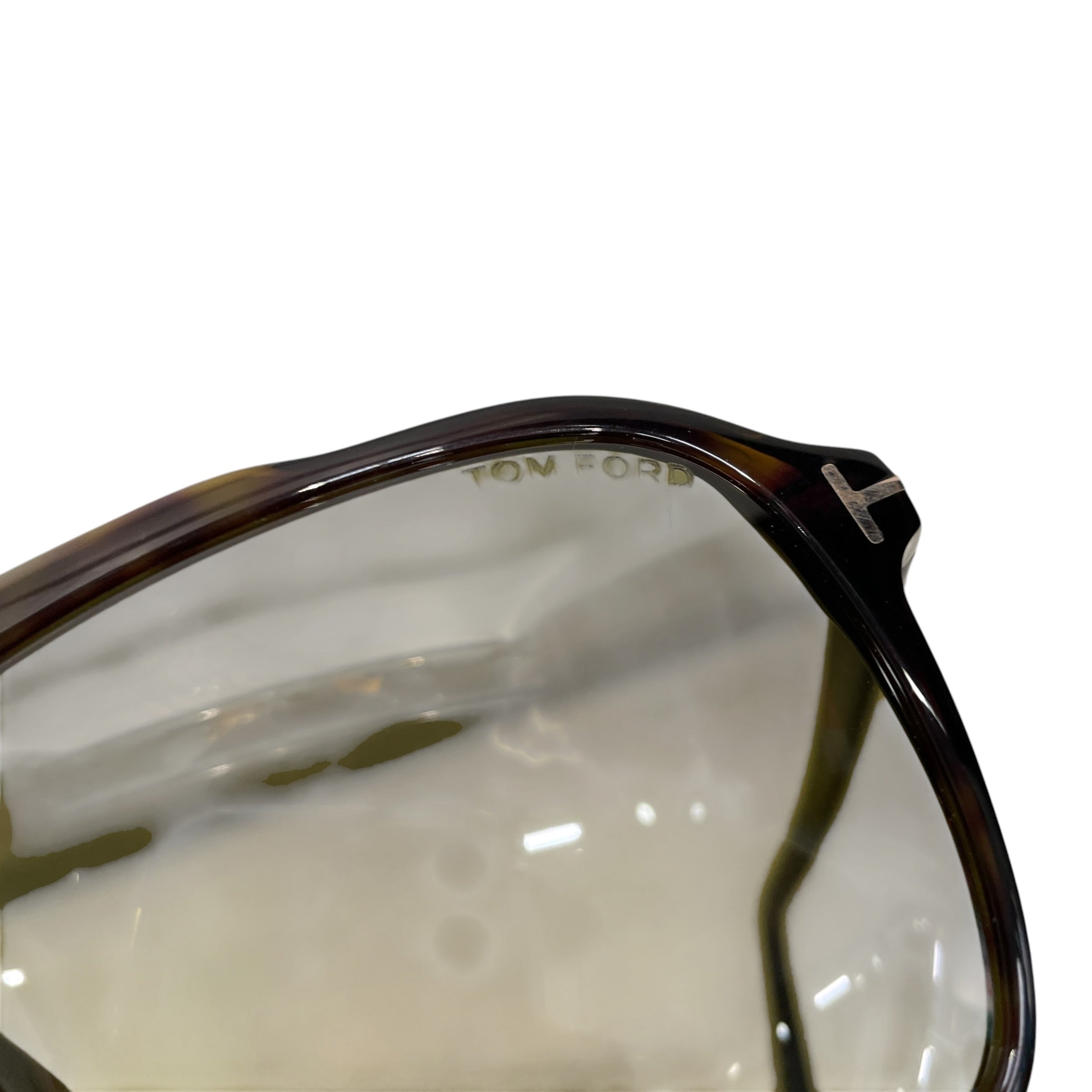 TOM FORD/Sunglasses/Plastic/BRW/Wellington/M's/TF GRN AVIATOR TORTOISESHELL view 4
