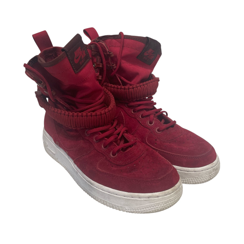 NIKE/Hi-Sneakers/US 7.5/RED/NIKE SF AIR FORCE 1 HIGH