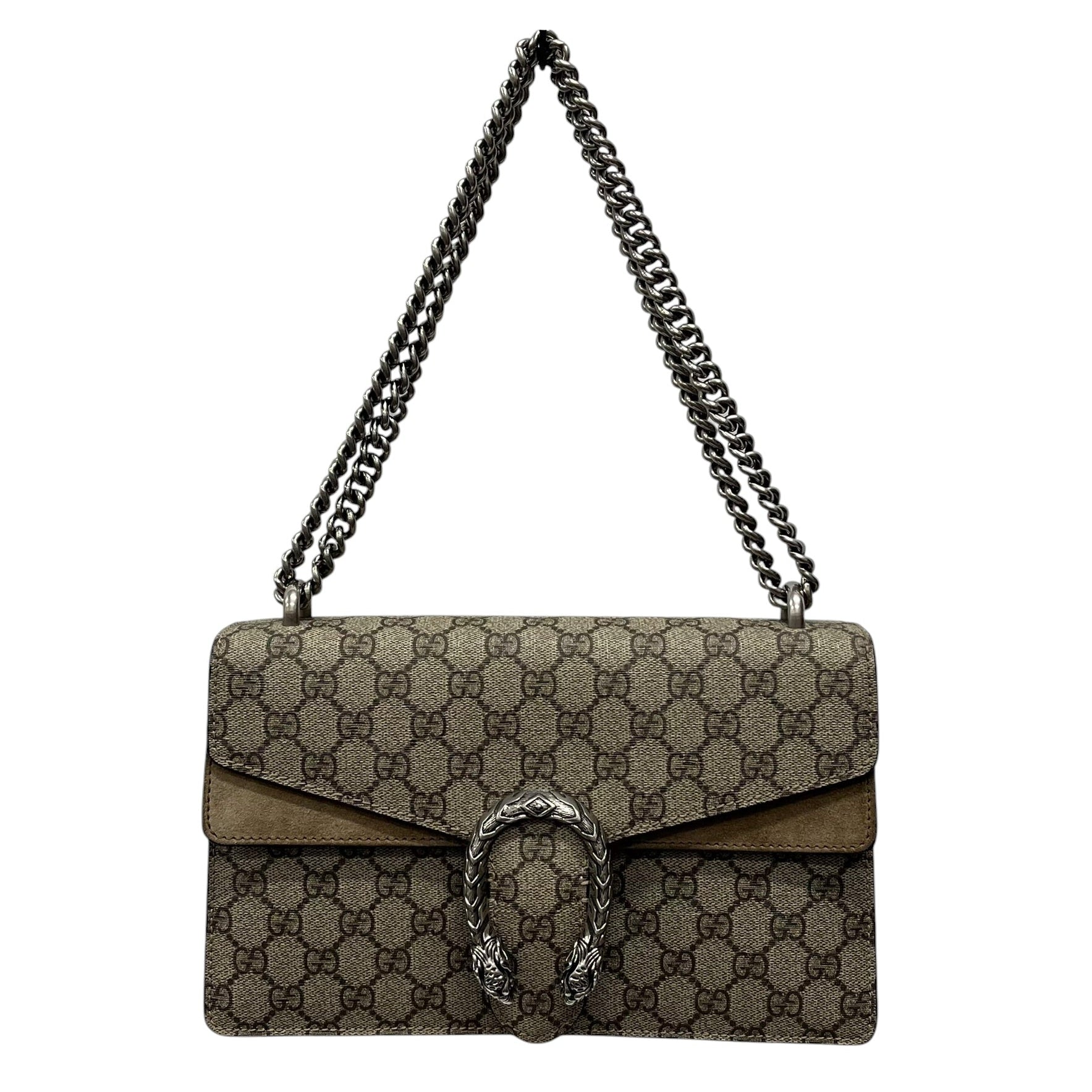 GUCCI/Cross Body Bag/Monogram/Leather/KHK/400249520981 view 1