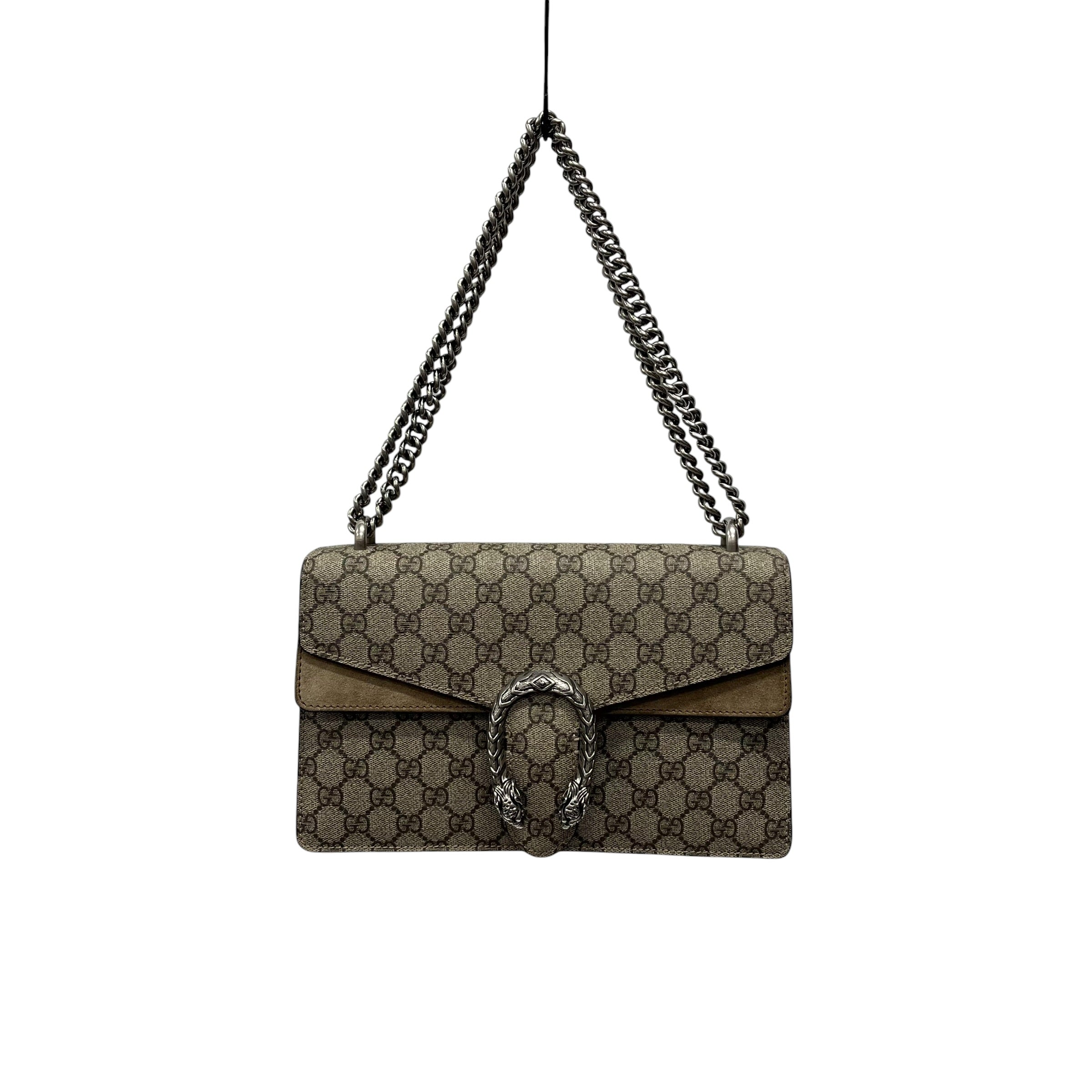 GUCCI/Cross Body Bag/Monogram/Leather/KHK/400249520981 view 1