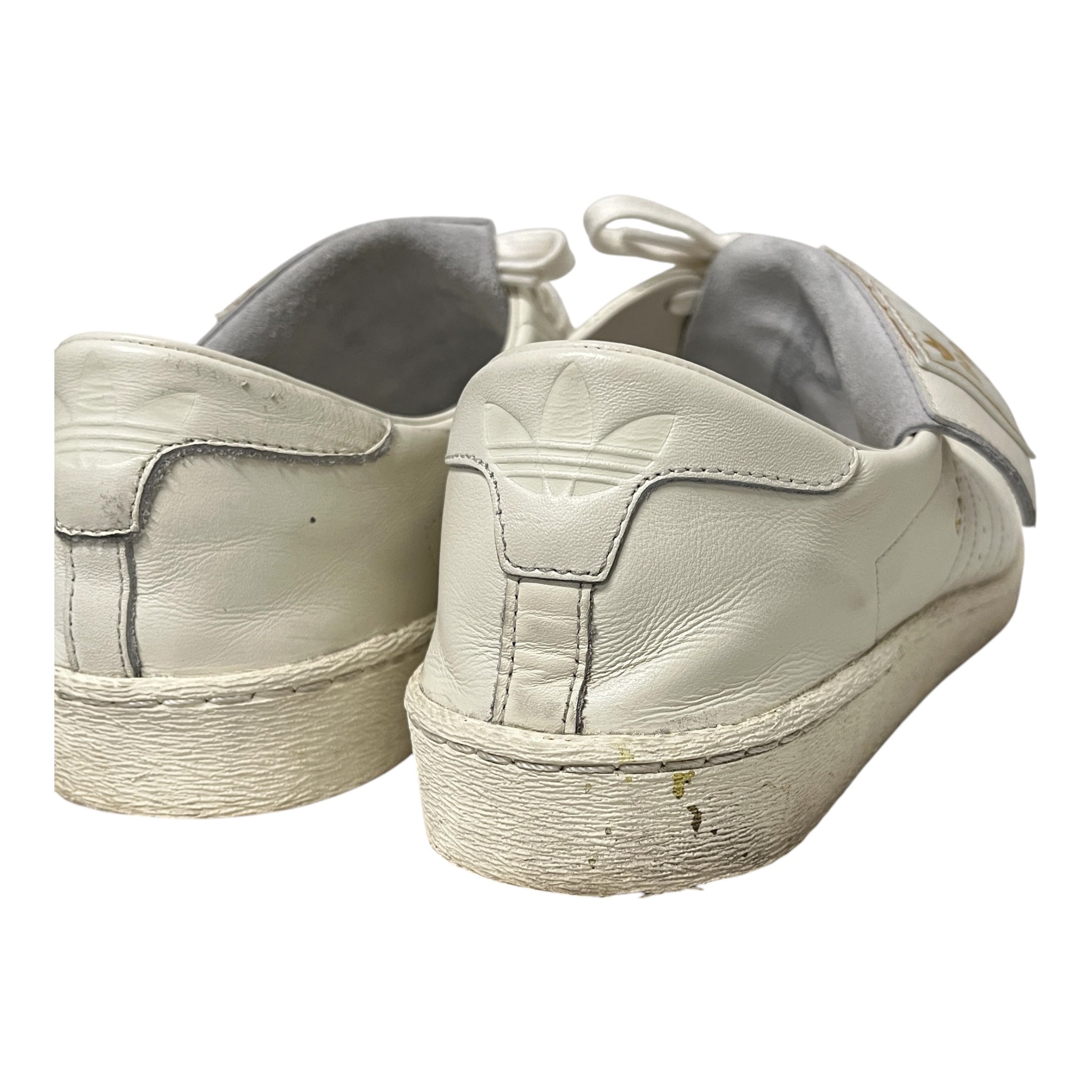 WILLY CHAVARRIA/adidas/Low-Sneakers/US 11/Faux Leather/WHT/JABBAR LO OFF WHITE/GLD view 7