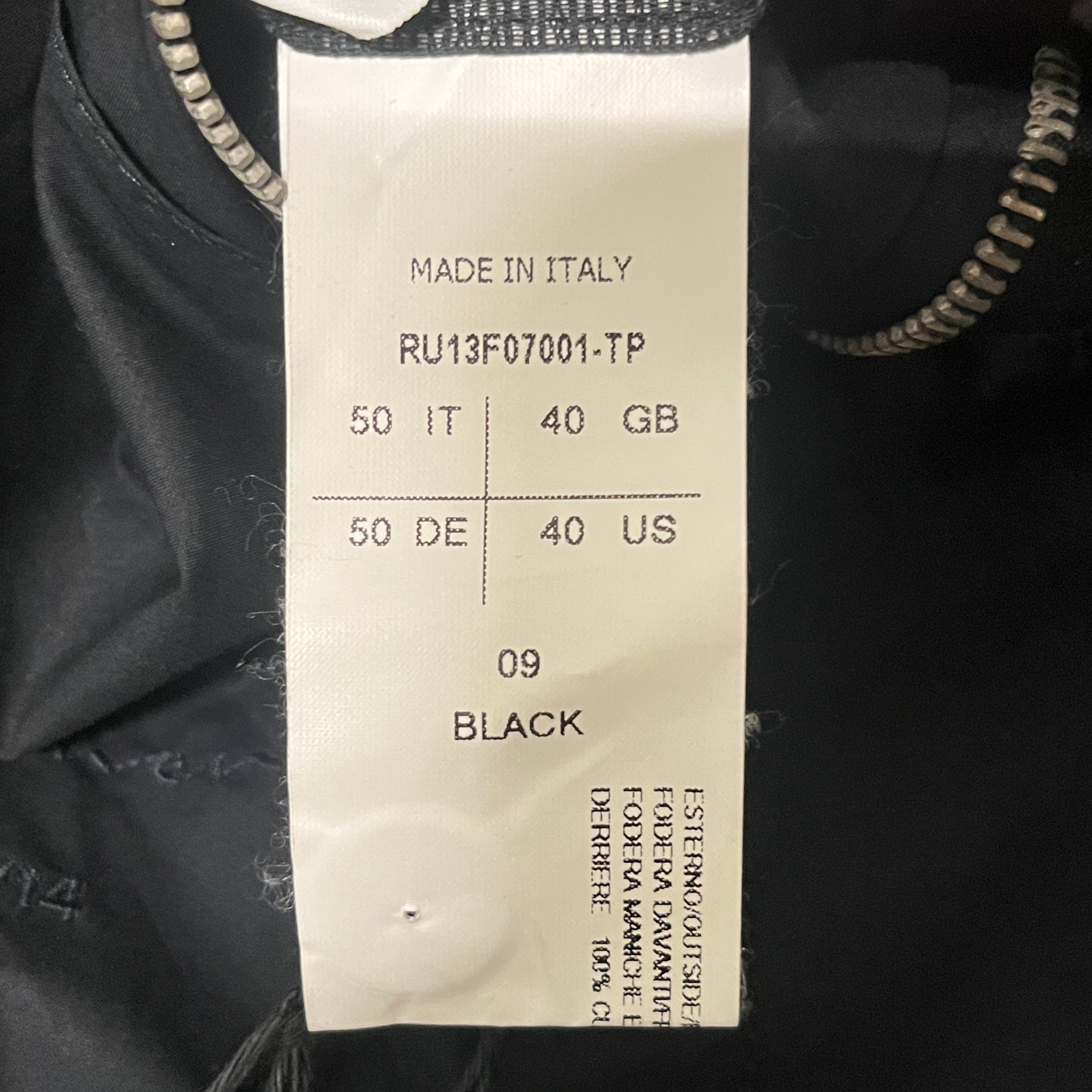 RICK OWENS DRKSHDW/Tailored Jkt/50/Cotton/BLK/SOFT BLAZER view 5