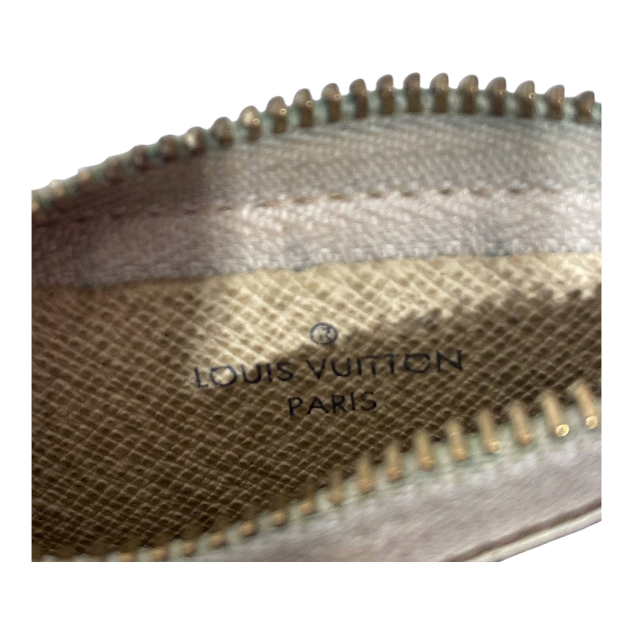 LOUIS VUITTON/Coin Wallet/Monogram/WHT/Damier Azur Coin Wallet view 4