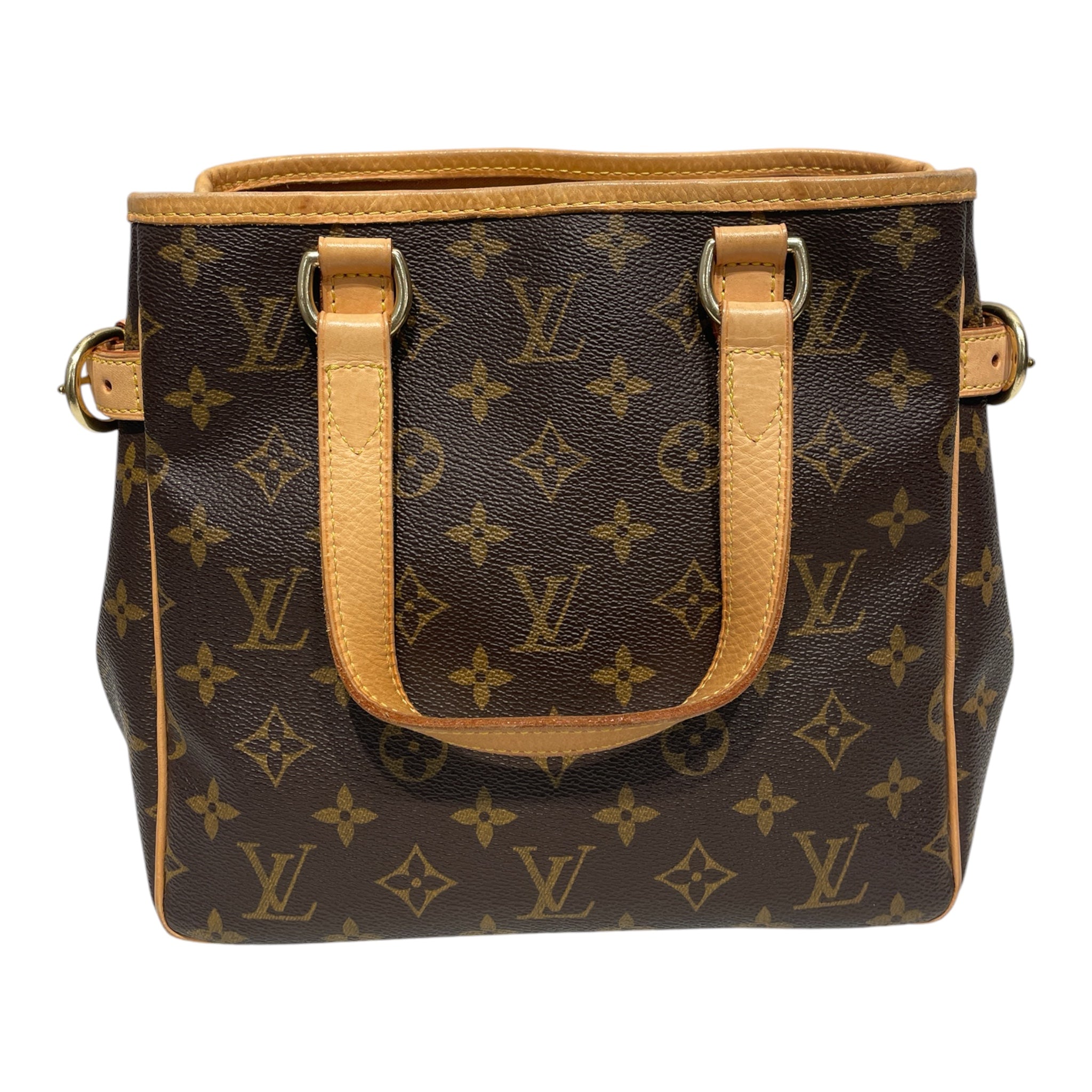 LOUIS VUITTON/Hand Bag/Monogram/Leather/BRW/BATIGNOLLES view 2