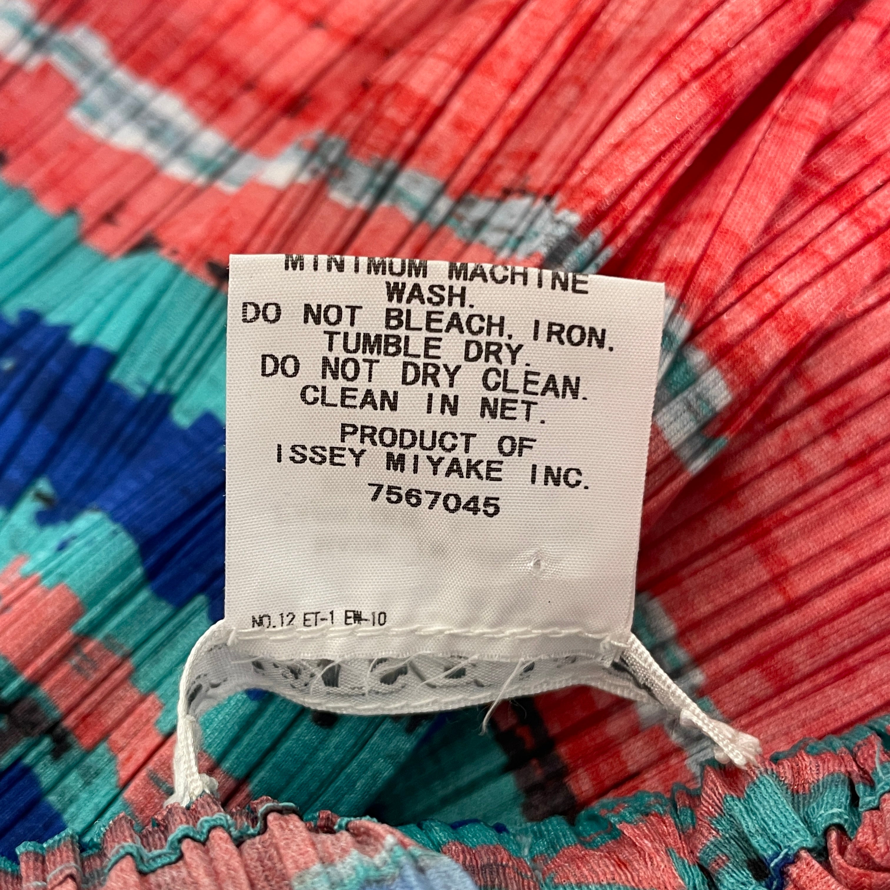 PLEATS PLEASE ISSEY MIYAKE/Straight Pants/3/All Over Print/Polyester/MLT/ view 4