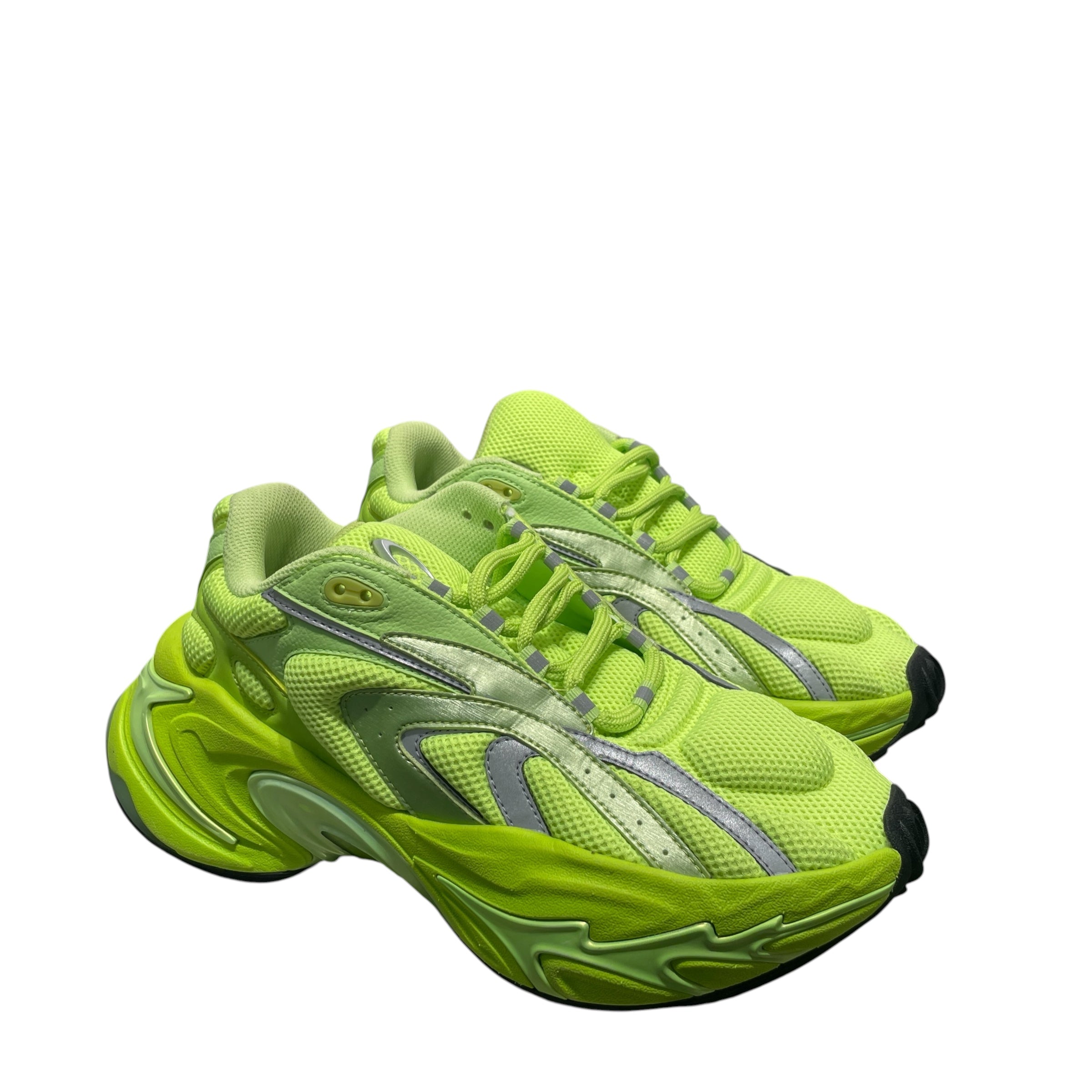 TYPE VARIOUS/Low-Sneakers/US 8/Nylon/GRN/ view 1