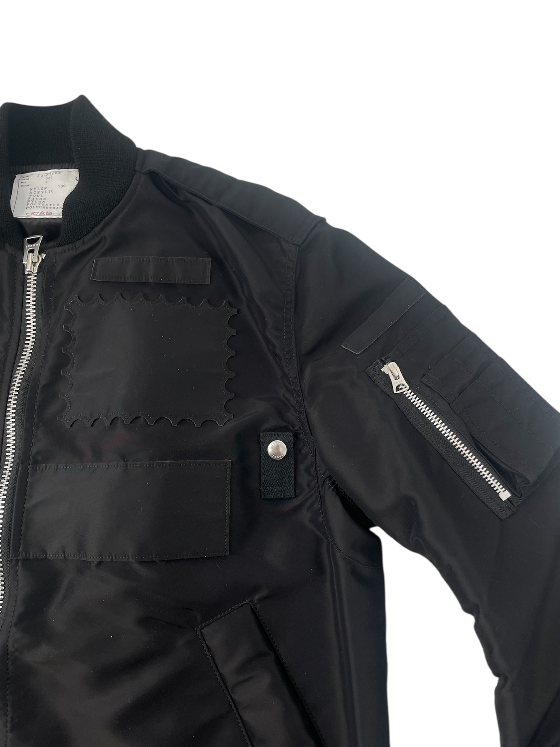 Sacai/AMG/Jacket/3/Nylon/BLK/23-0746S view 3