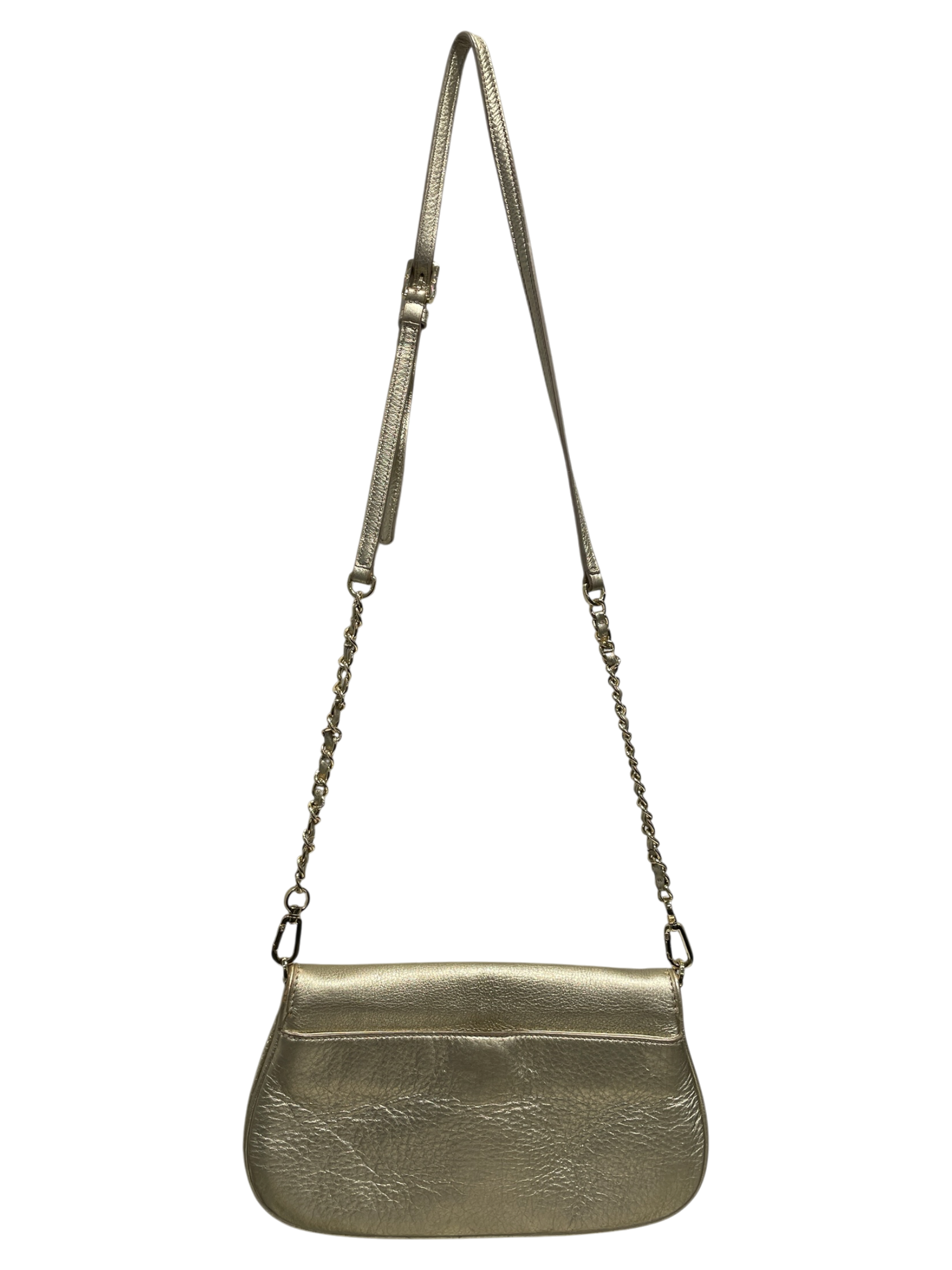 TORY BURCH/Cross Body Bag/Leather/GLD/BRITTEN  METALLIC GOLD view 2