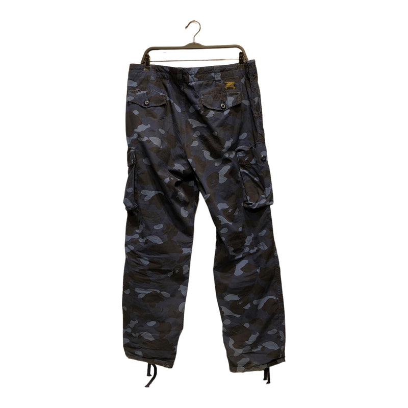 BAPE/Cargo Pants/XL/Cotton/BLU/Camouflage/BAPE BLUE CARGO PANTS