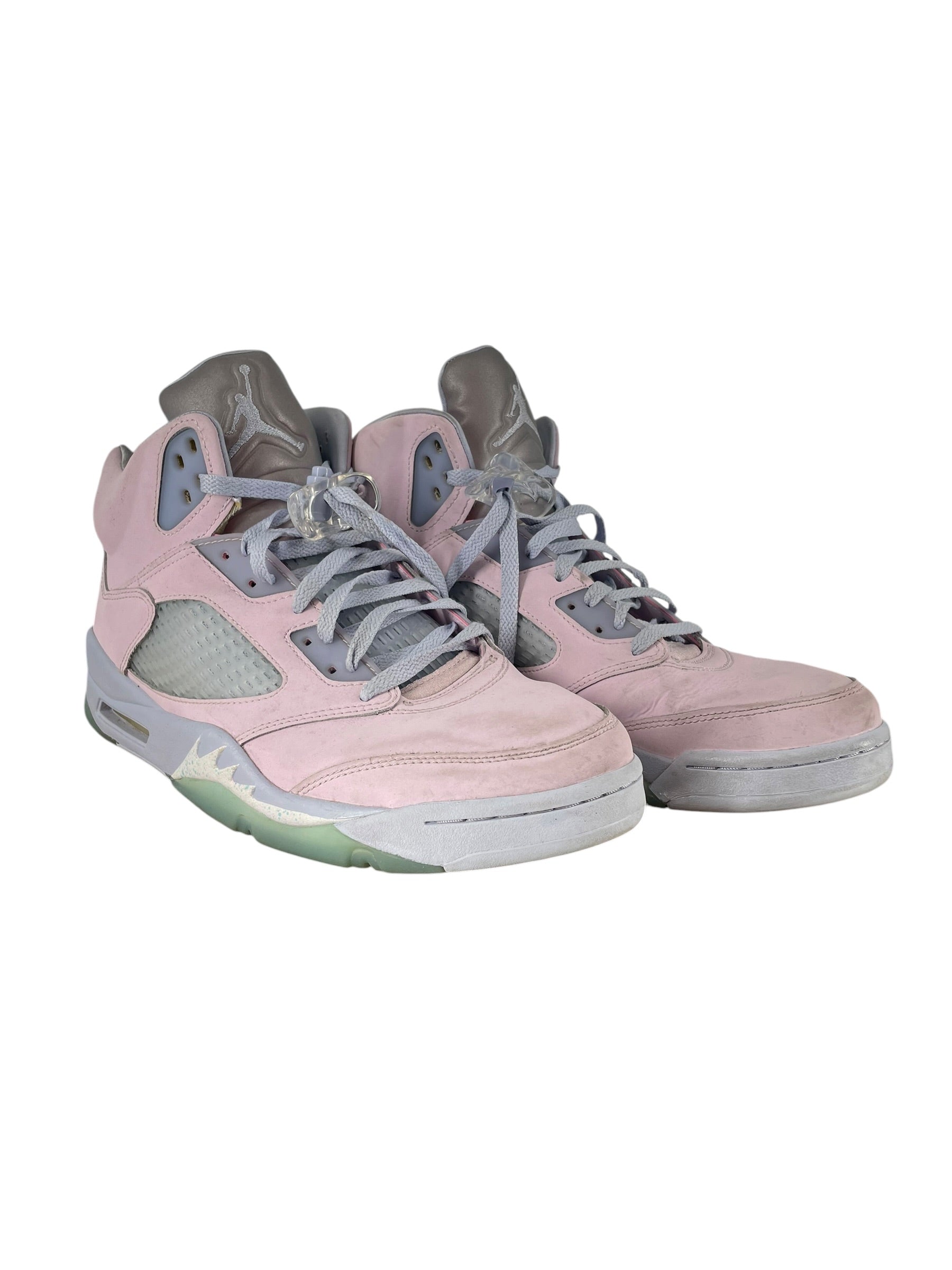 NIKE/Hi-Sneakers/US 12/Leather/PNK/U-Tip/0562 600 view 1