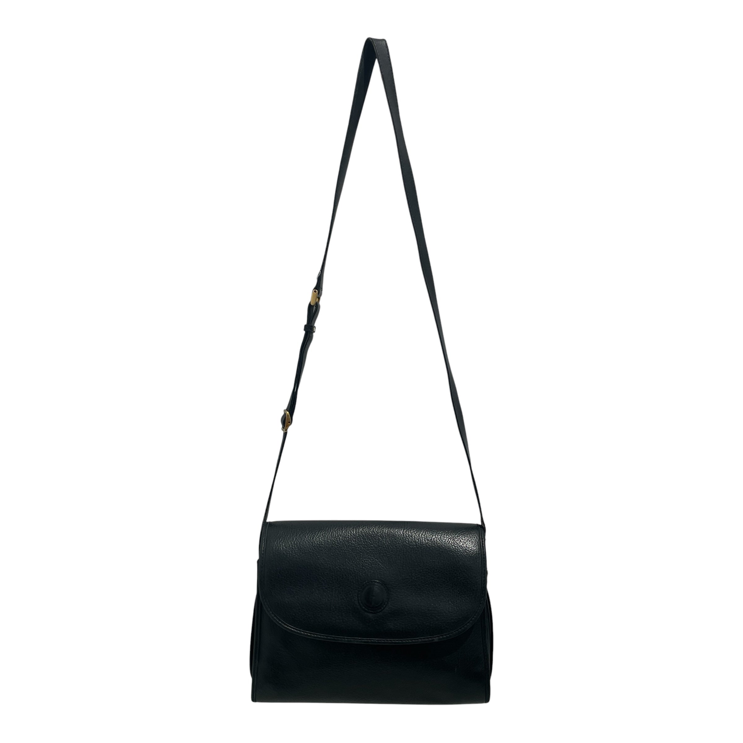 GUCCI/Cross Body Bag/Leather/BLK/001-14-0712 view 1