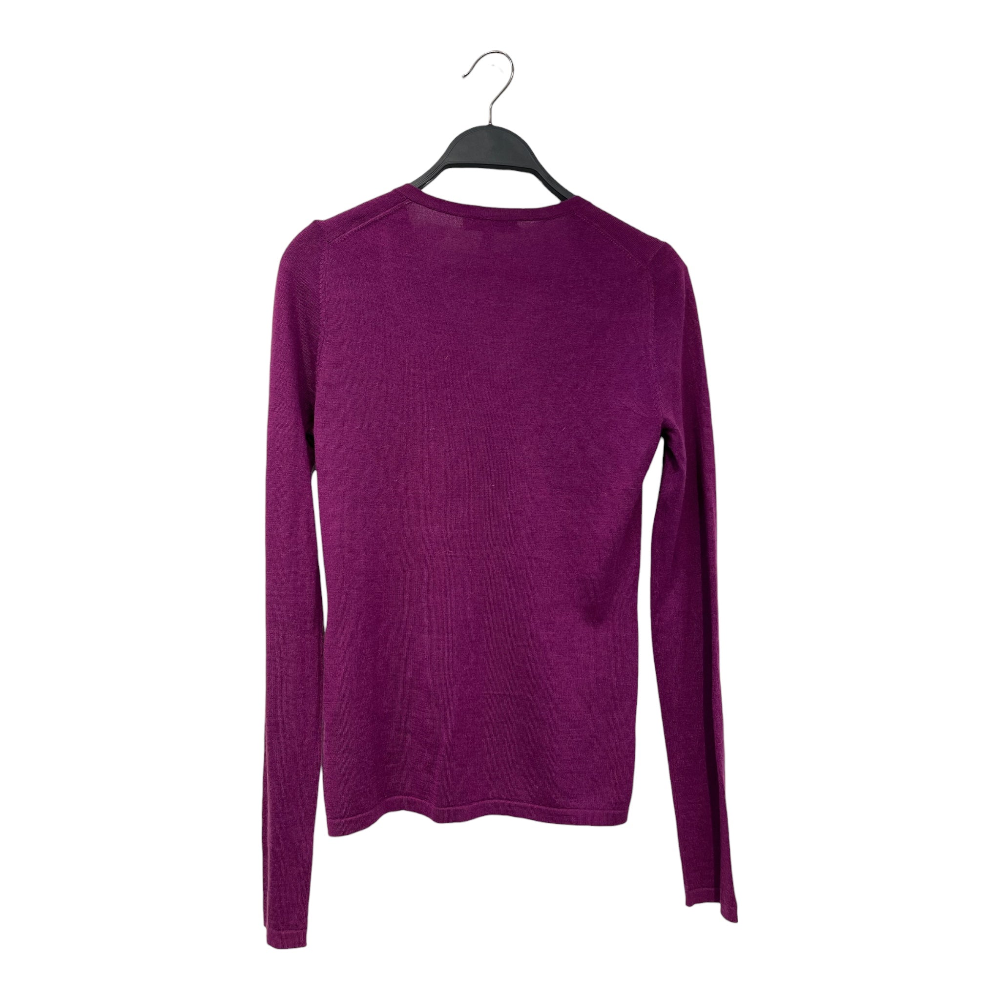 SAKS FIFTH AVENUE/Sweater/S/Cashmere/PPL/Pullover/RN68088 cashmere sweater view 2
