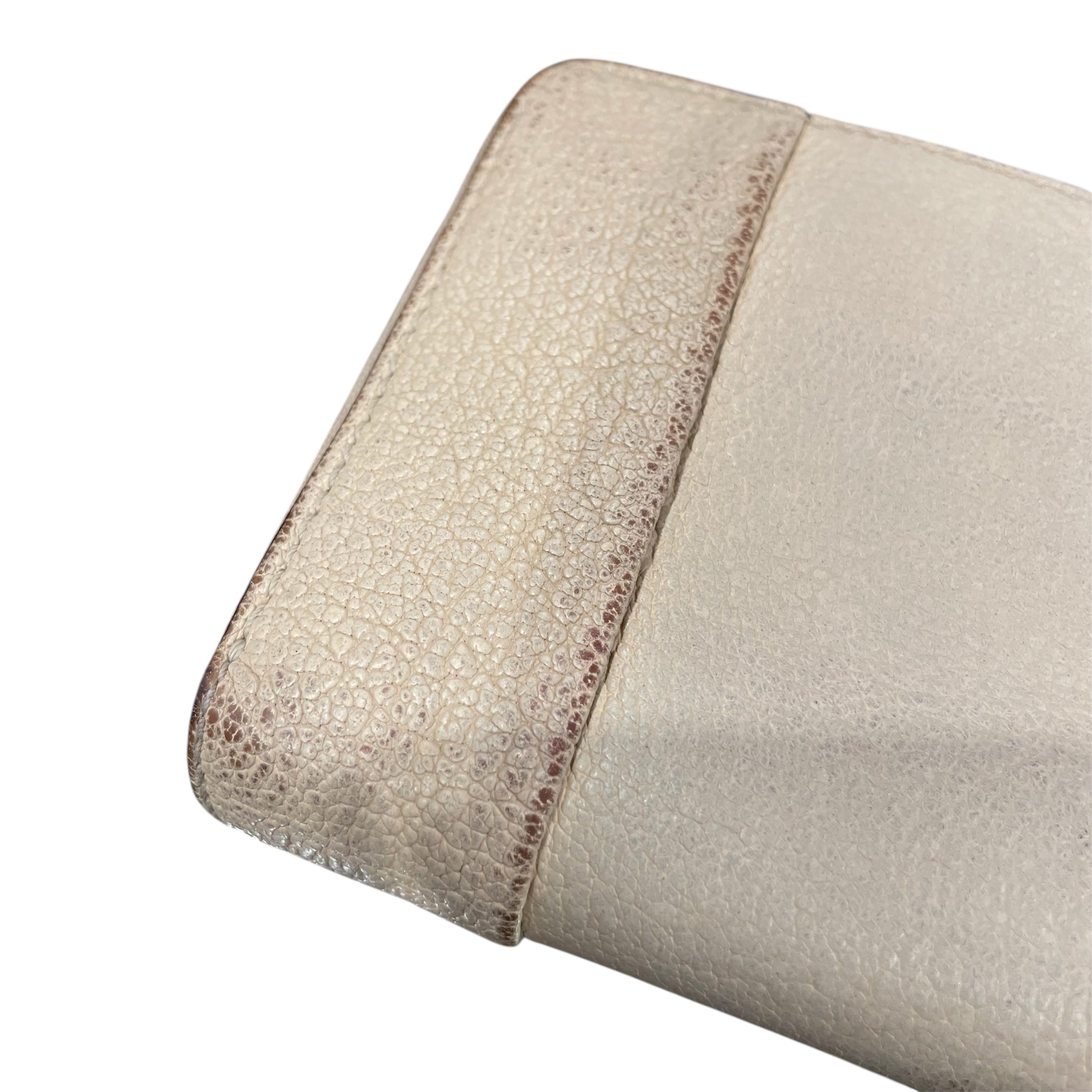 Chloe/Long Wallet/Leather/CRM/GOLD LOCK ON FRONT view 7