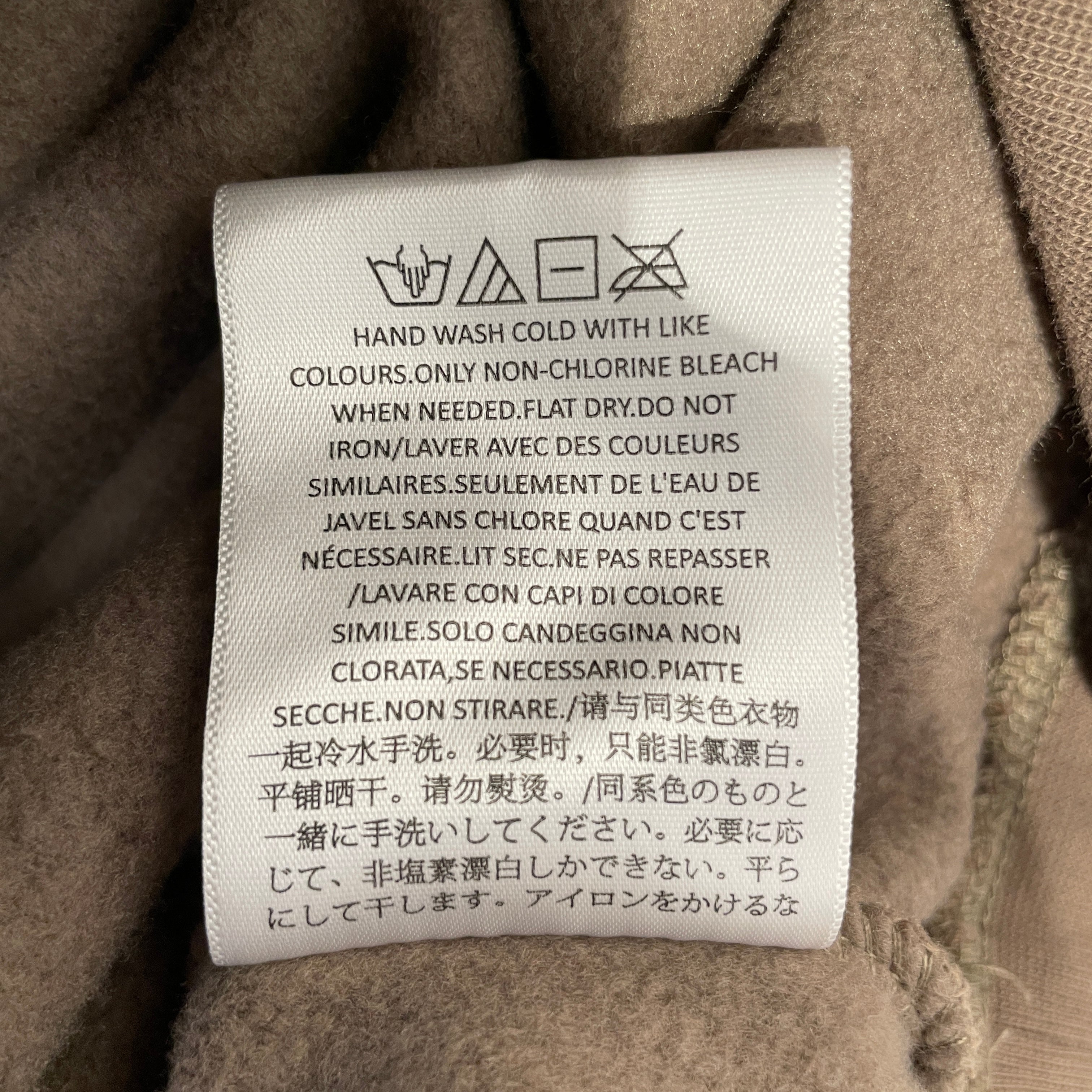 FOG ESSENTIALS/Heavy Sweater/XL/Cotton/CML/SOFT LOGO/POCKETS/HOODED view 3