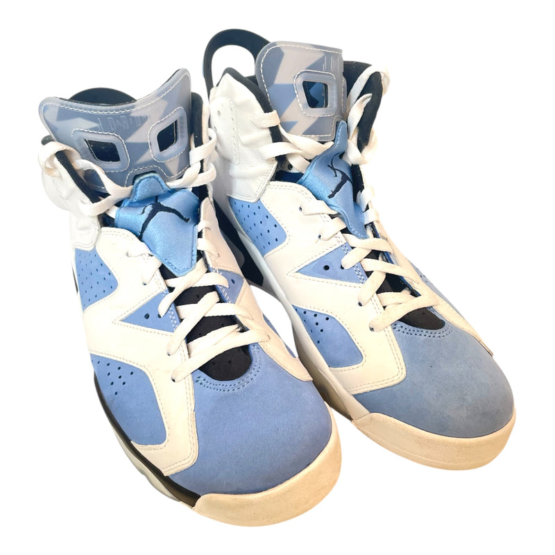 Jordan/Hi-Sneakers/US 13/Leather/BLU/RETRO 6 UNC BLU CAROLINAS