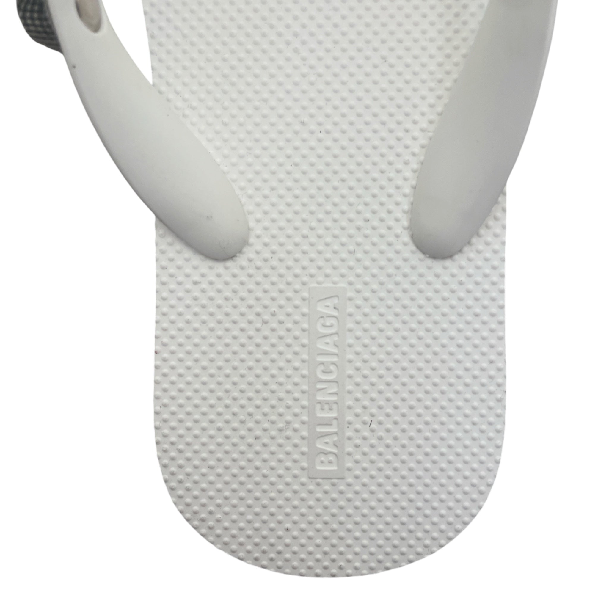 BALENCIAGA/Sandals/EU 39/WHT/CAGOLE WHITE FLIP FLOPS view 3