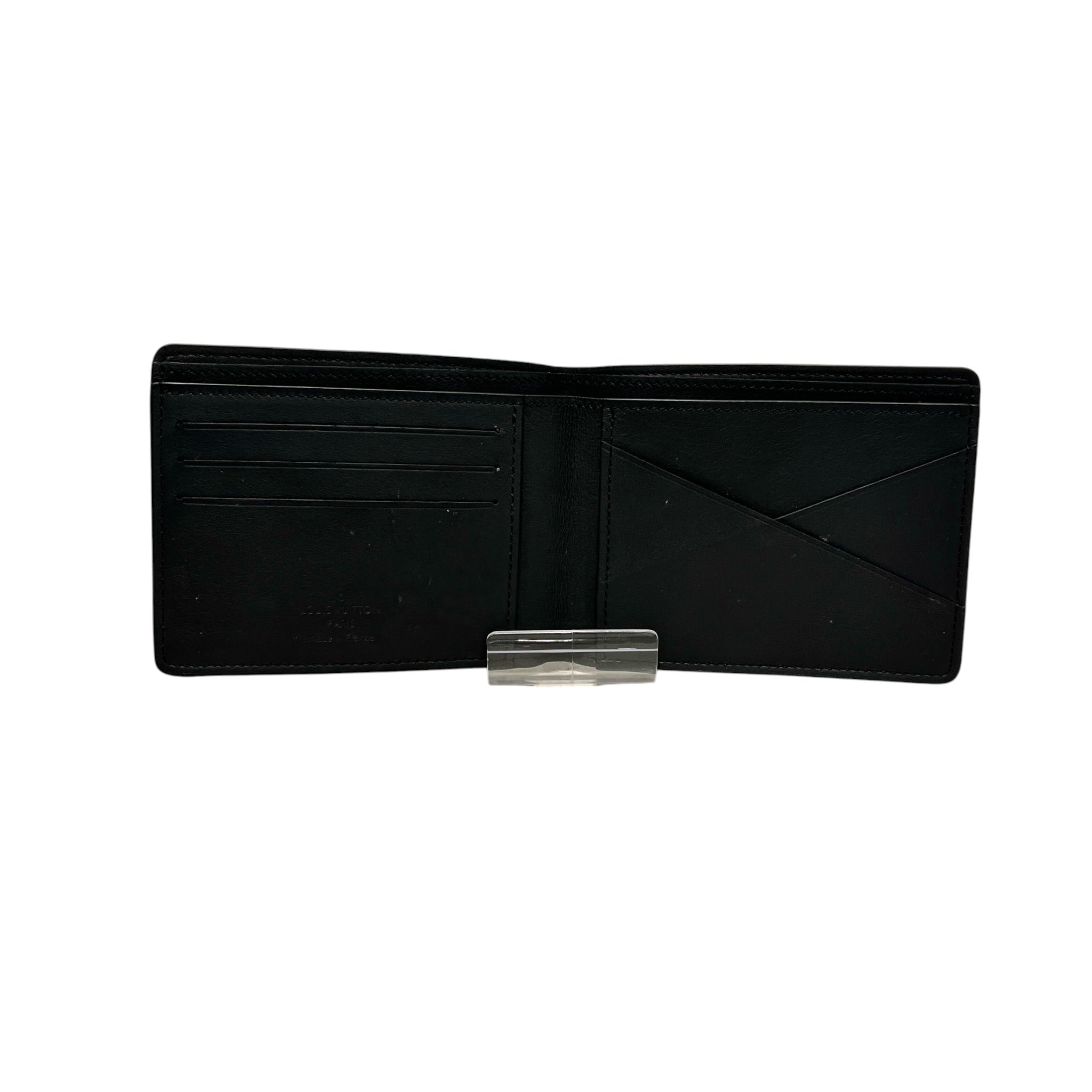 LOUIS VUITTON/Bifold Wallet/Monogram/Leather/BLK/MULTIPLE MONOGRAM SHADOW view 4
