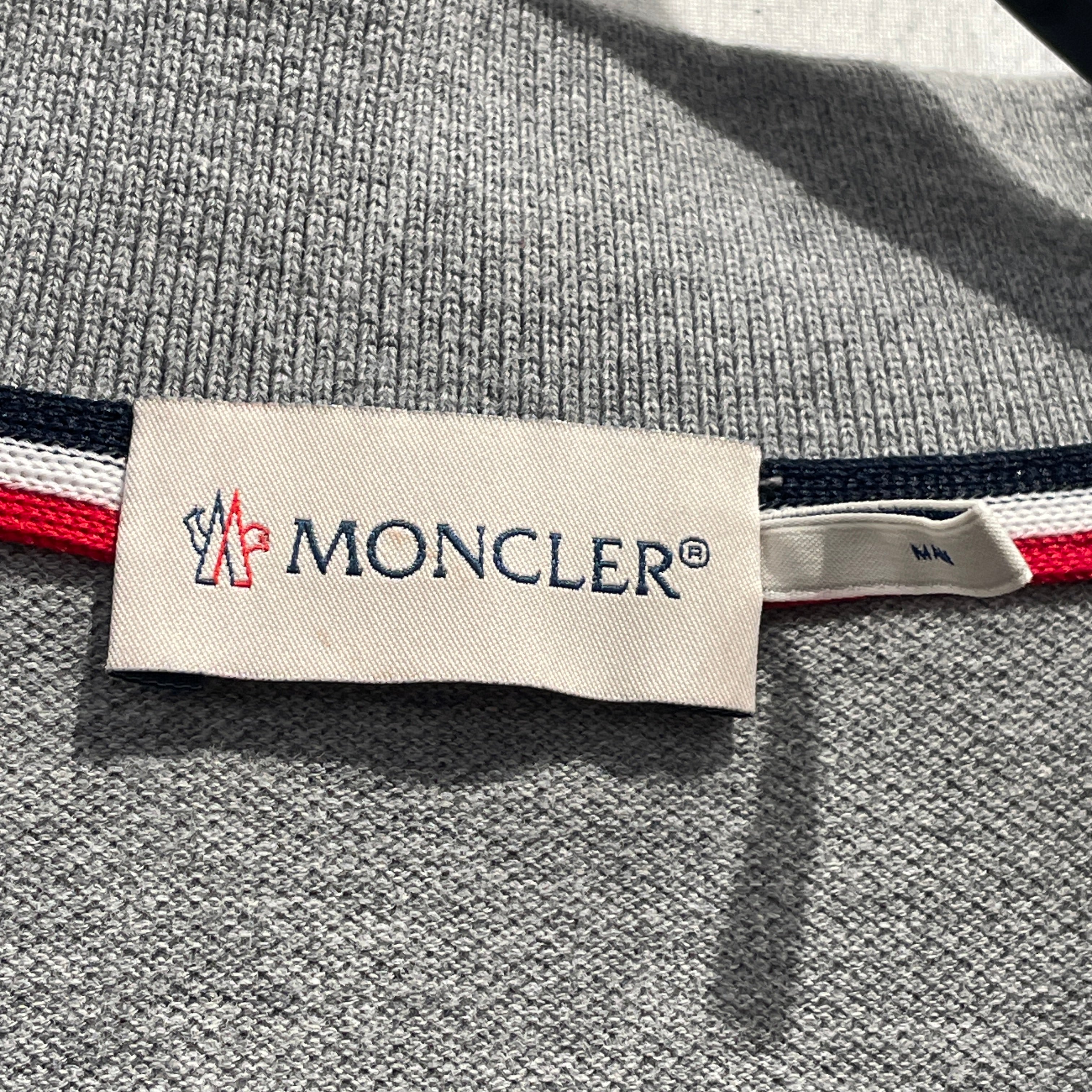 MONCLER/LS Cut & Sew/L/Cotton/GRY/ view 3