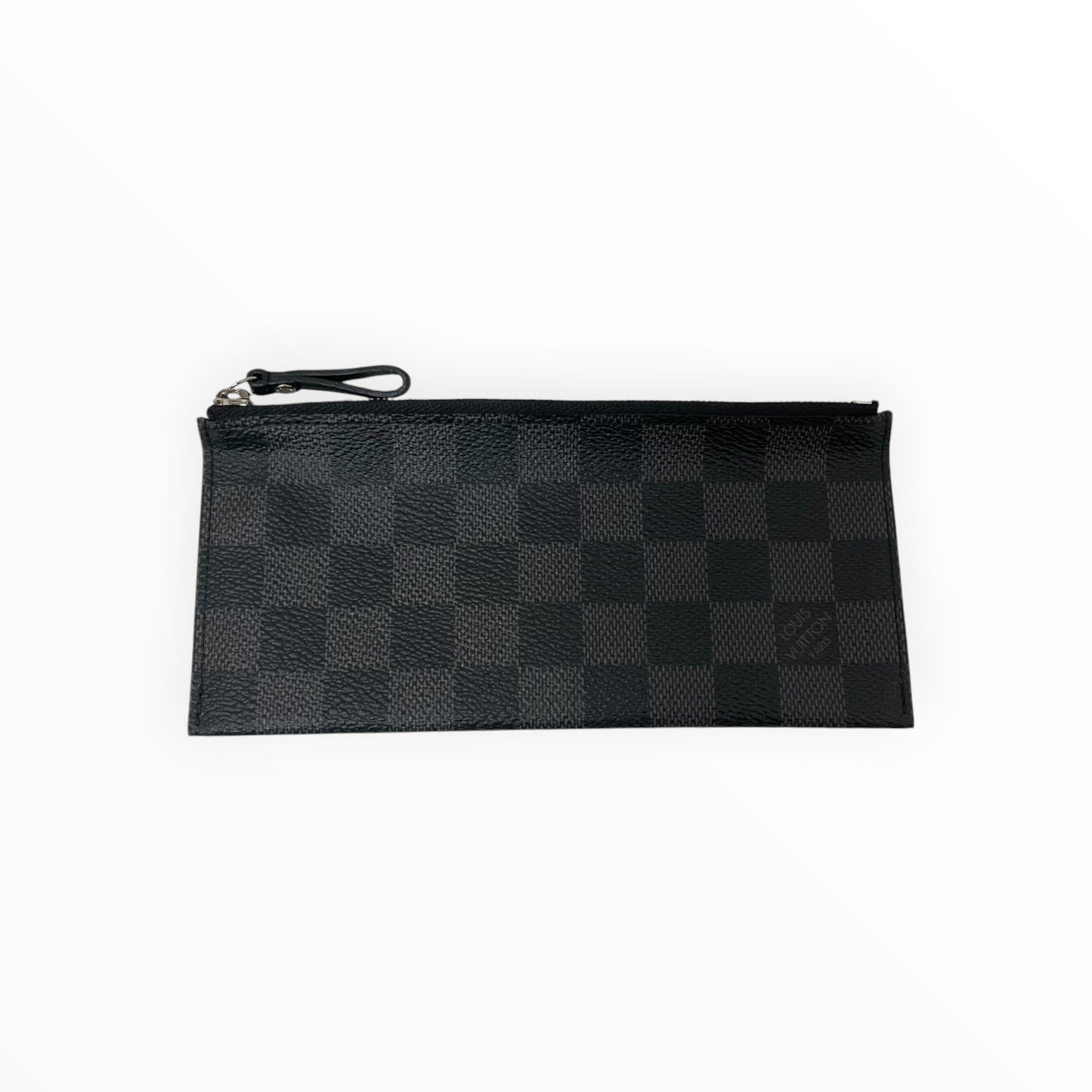 LOUIS VUITTON/Long Wallet/Monogram/Leather/BLK/M's/modular damier long flap walle view 8