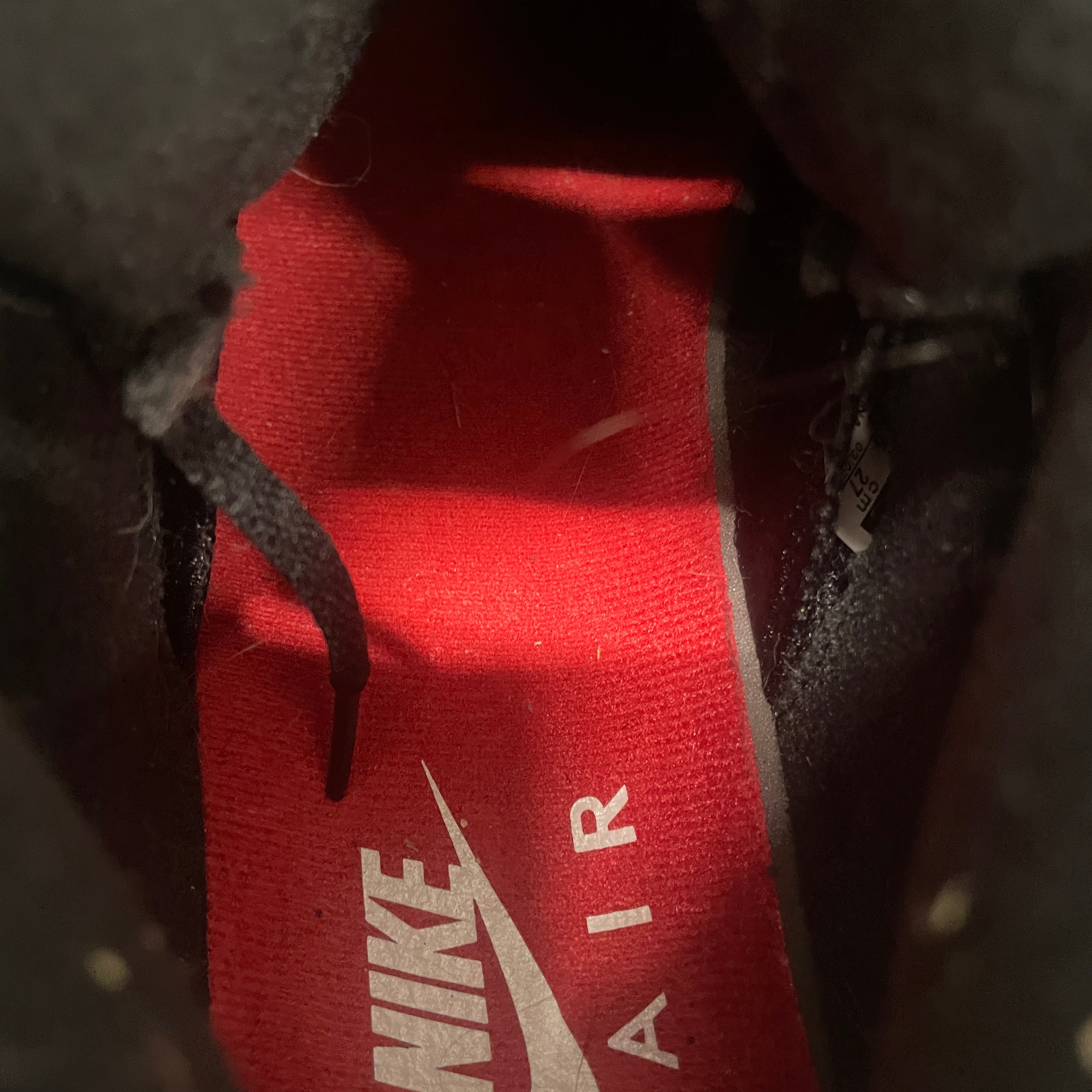 NIKE/Hi-Sneakers/US 9/Suede/BLK/AIR JORDAN 5 OG METALLIC view 3