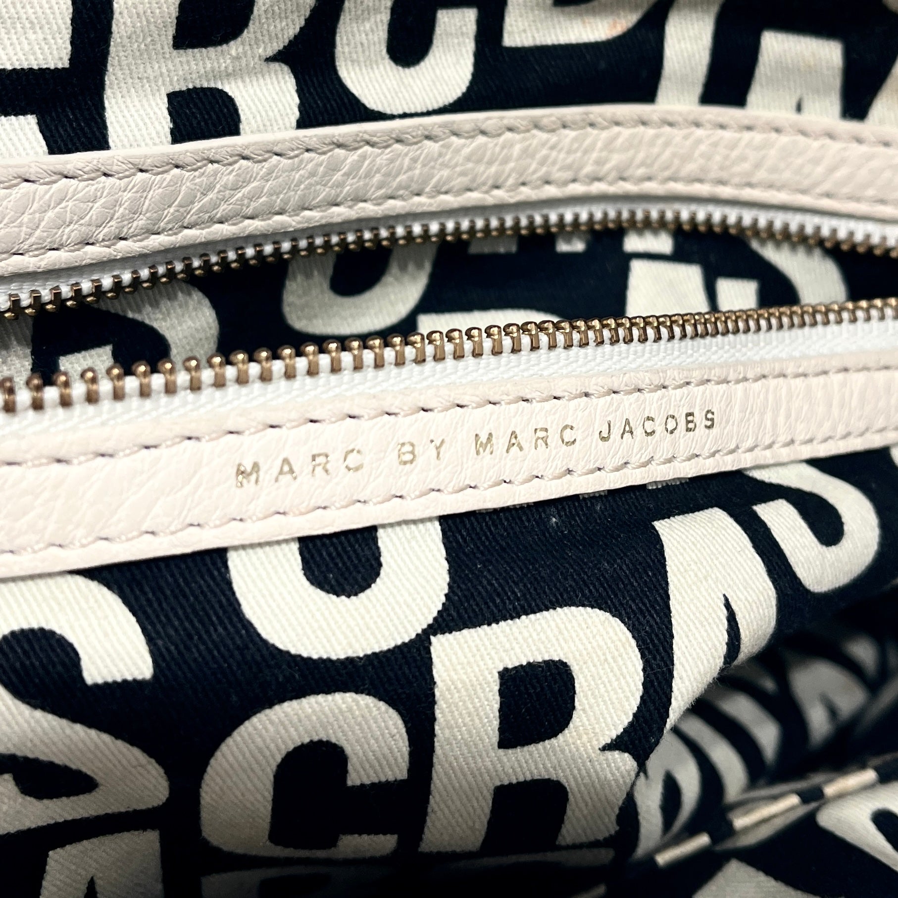 MARC BY MARC JACOBS/Hand Bag/Cowhide/CRM/Q BABY GROOVY/GOLD HARDWARE view 9