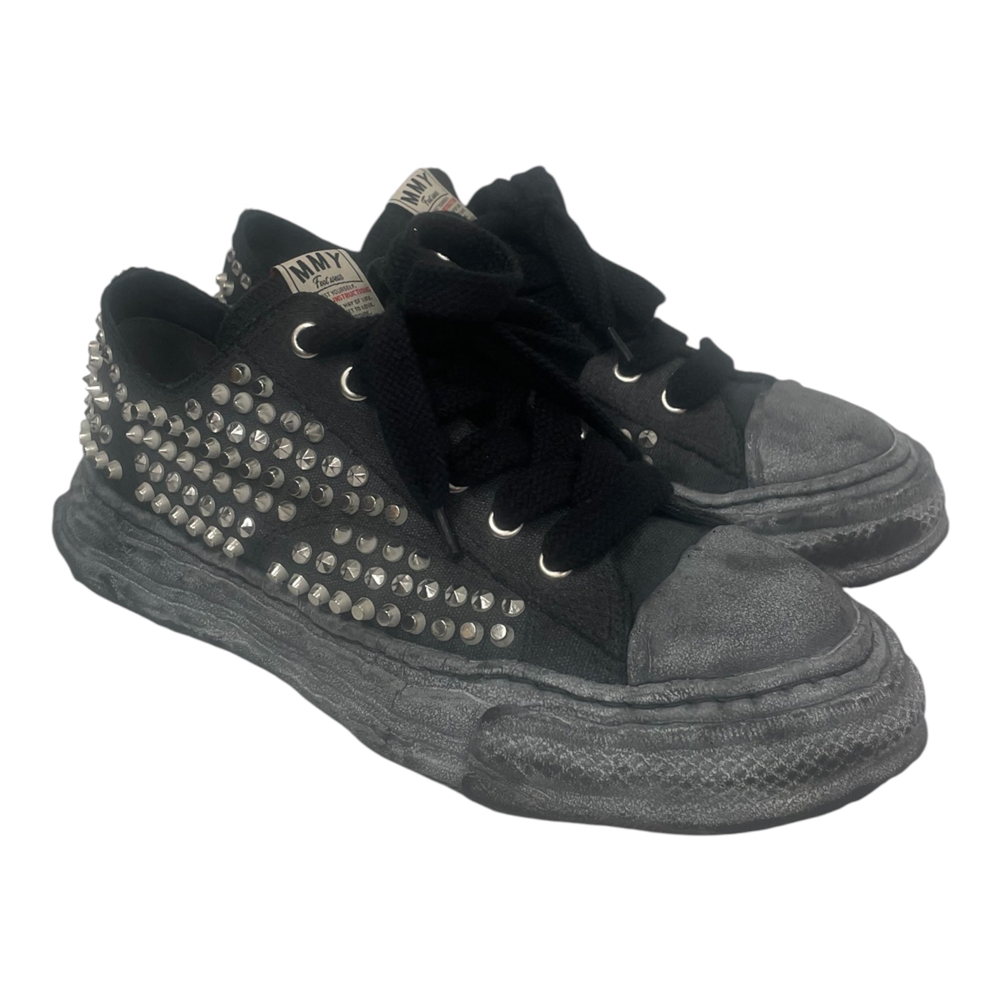 MIHARA YASUHIRO/Low-Sneakers/EU 44/Cotton/BLK/A16FW736 view 1