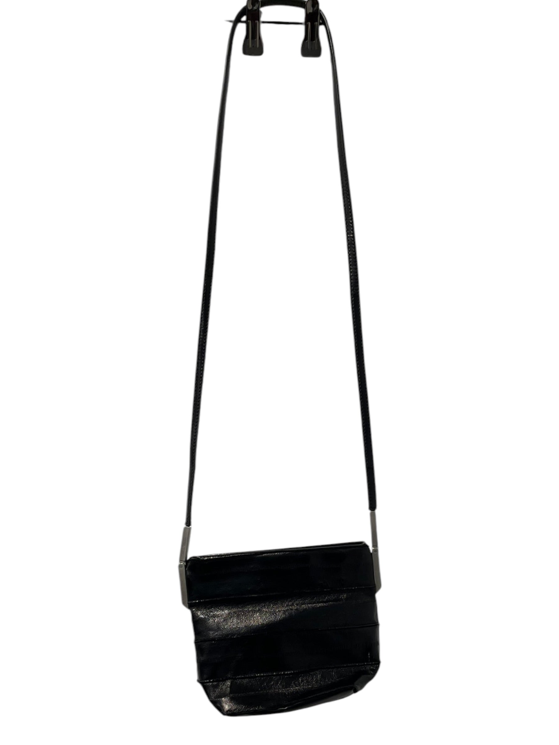Rick Owens/Bag/Leather/BLK/EEL LEATHER CROSSBODY BAG view 2
