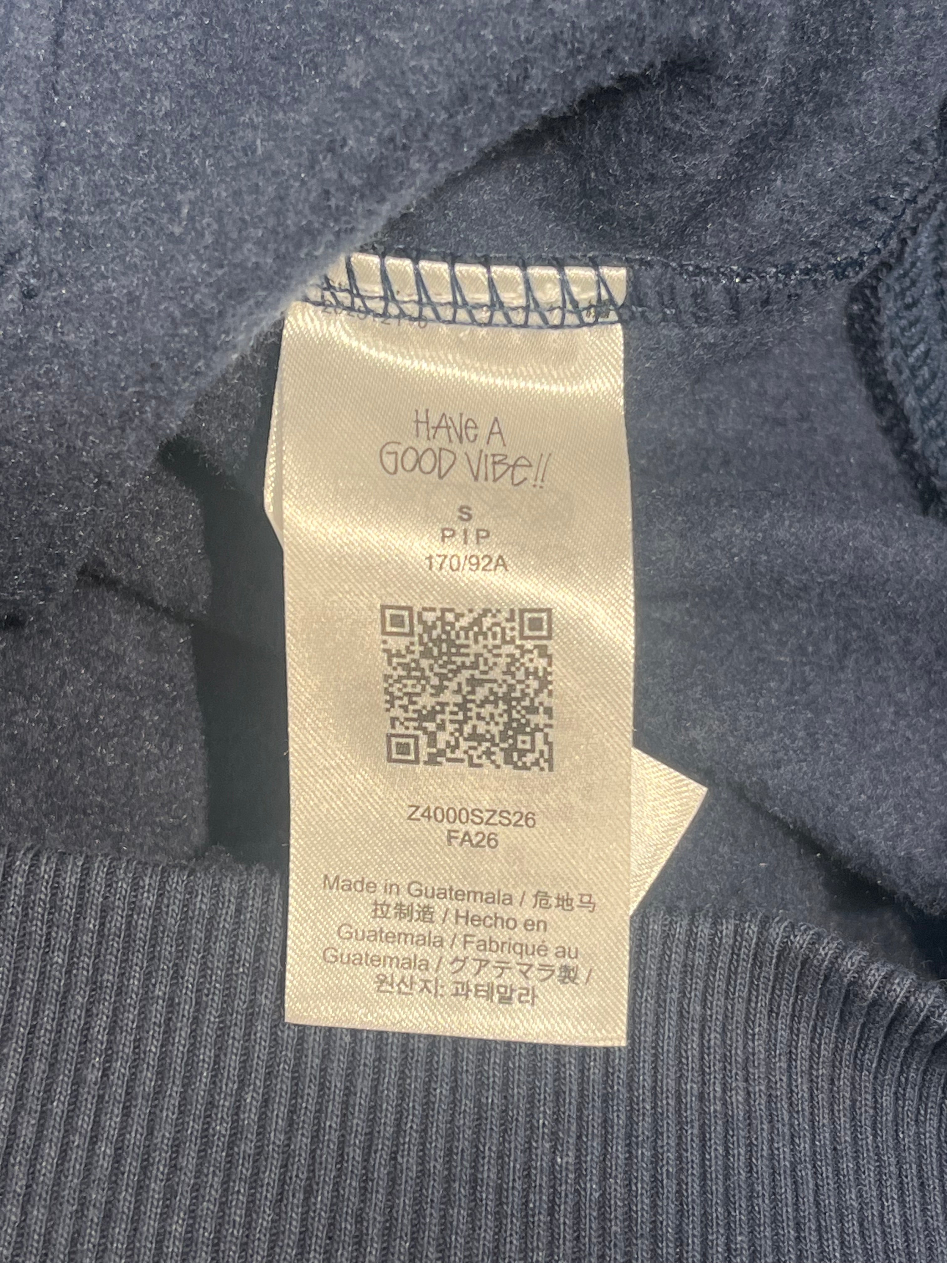 STUSSY/Hoodie/S/Cotton/NVY/tronto graphic view 4