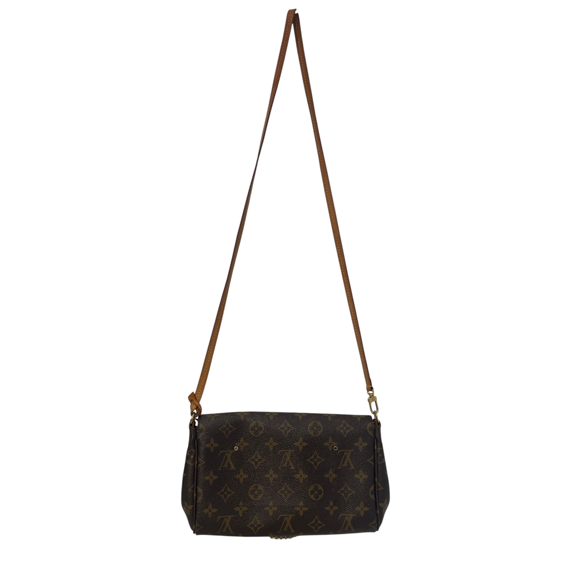 LOUIS VUITTON/Bag/Monogram/Leather/BRW/Monogram Favorite MM Handbag view 2