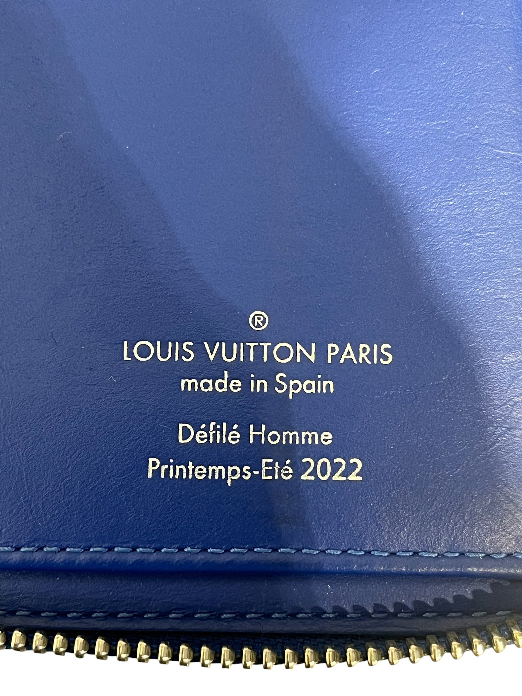 LOUIS VUITTON/Long Wallet/Hombre Check/Leather/MLT/L's/HOMBRE BLUE PINK LV MONOGRAM view 3