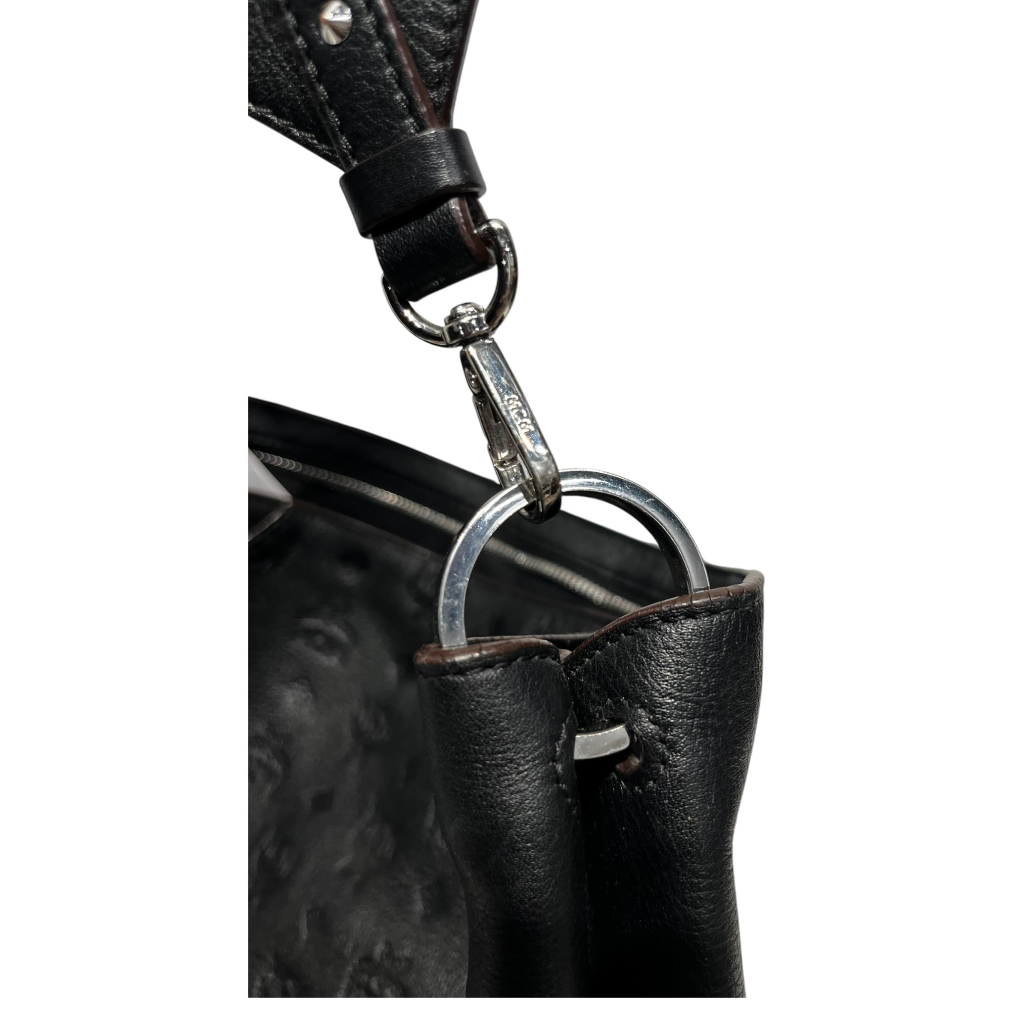 MCM/Hand Bag/BLK/6648U view 4