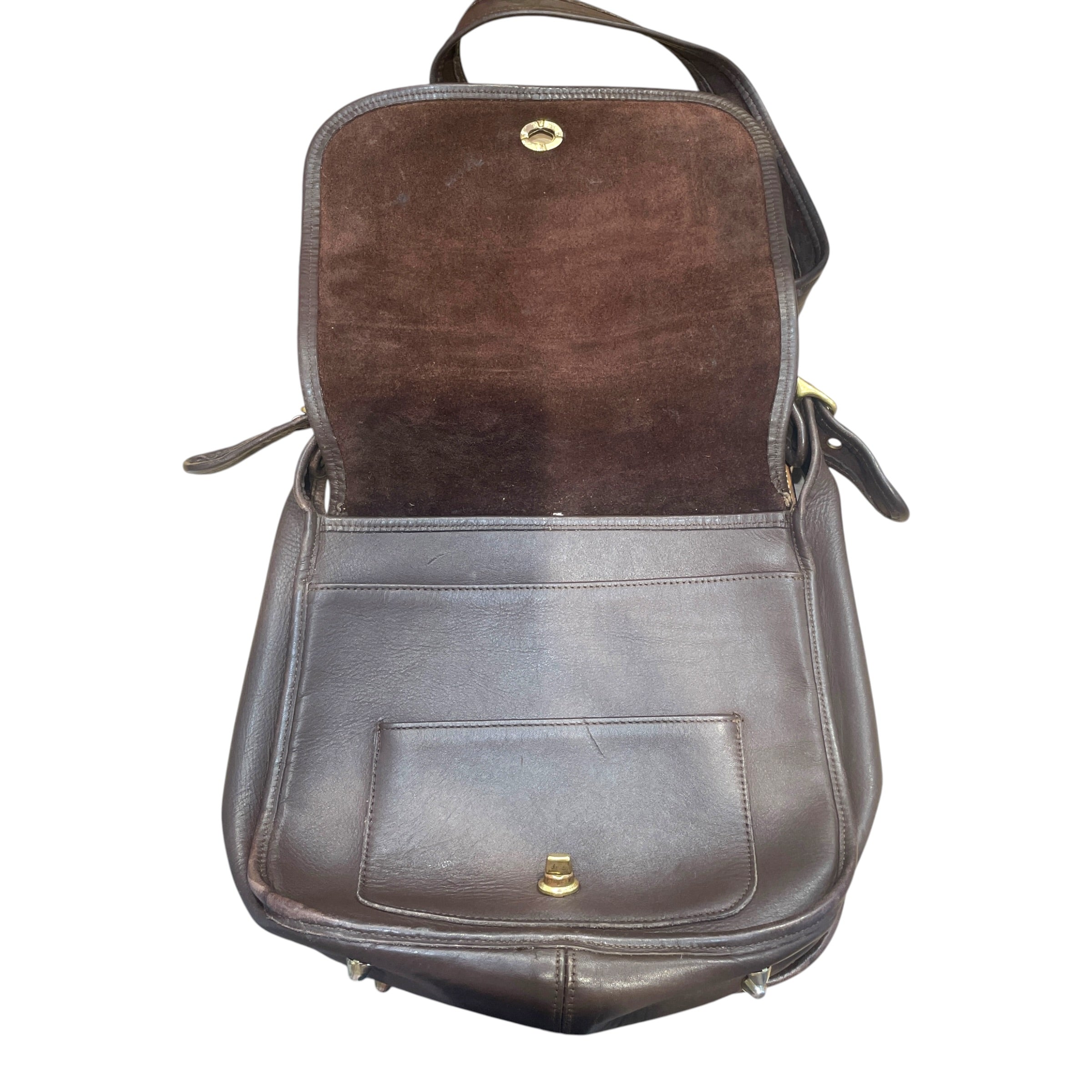COACH/Cross Body Bag/Leather/BRW/coMPANION bAG view 7