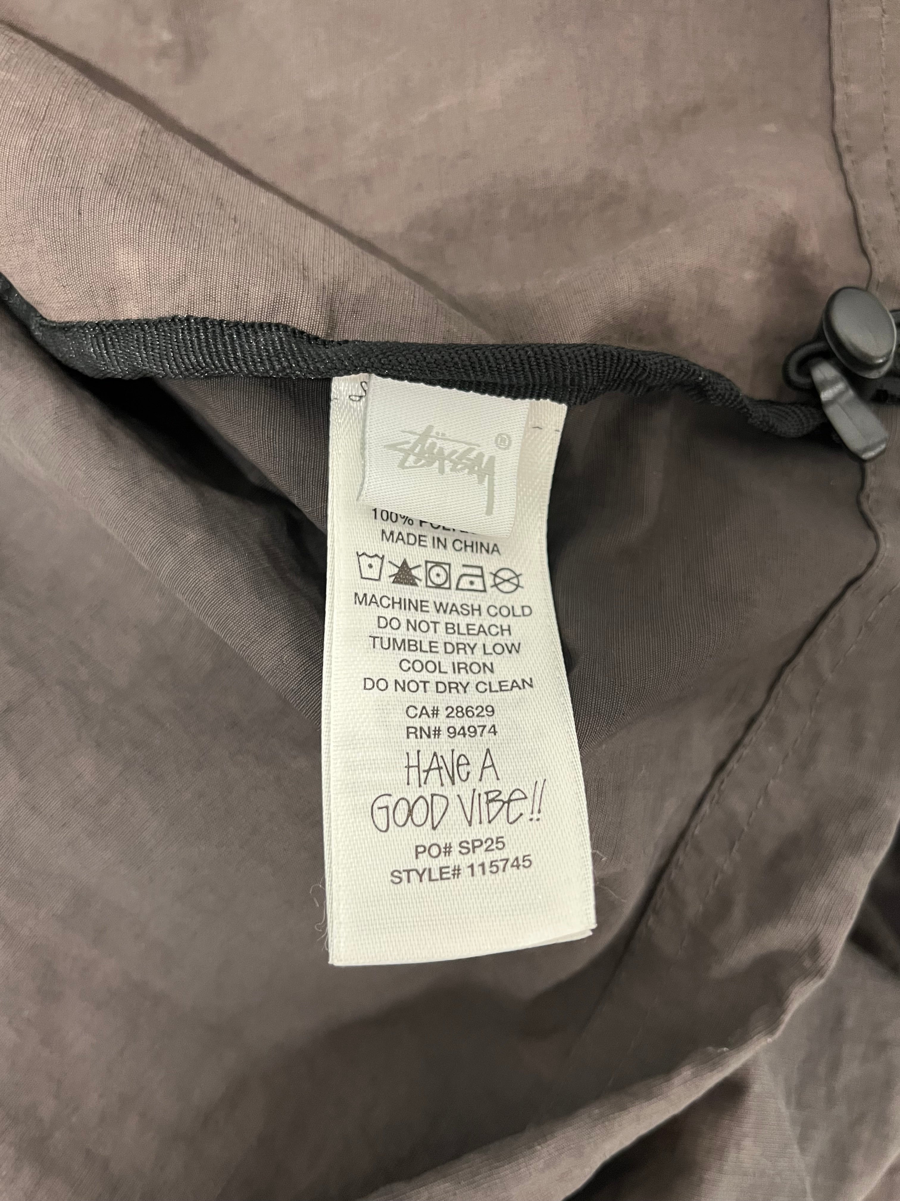 STUSSY/Windbreaker/XL/Nylon/BRW/tye dye view 6
