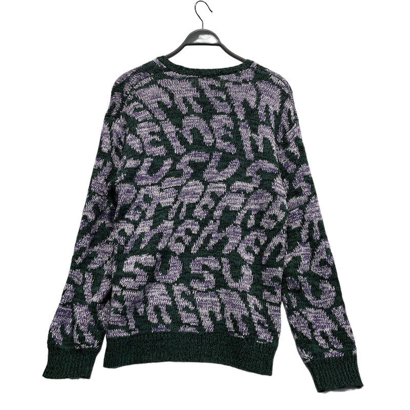 Supreme/Heavy Sweater/L/Polyester/GRN/STACKED