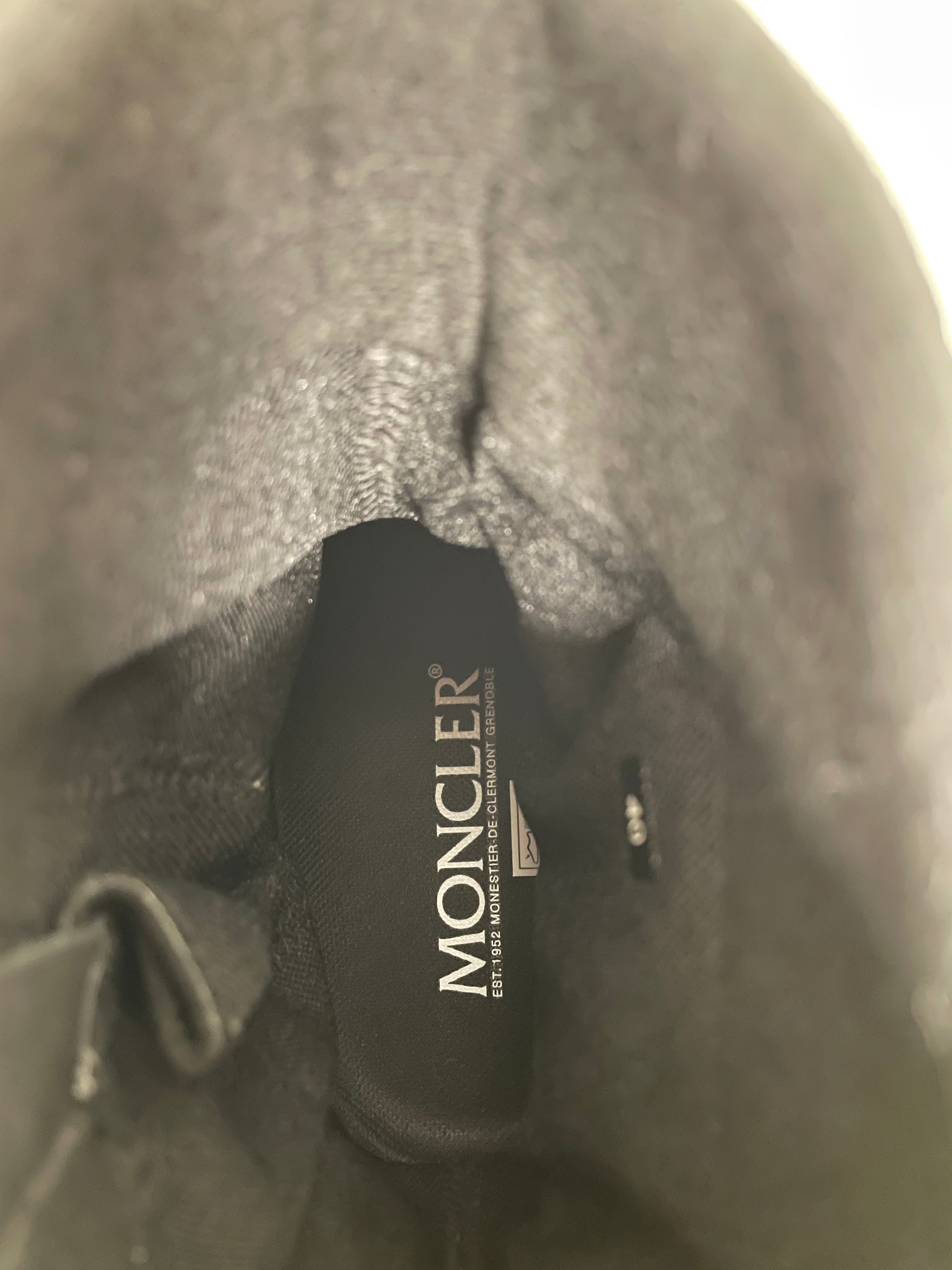 MONCLER/Boots/US 9/BLK/ZIP BLUCK CLOSURE view 3