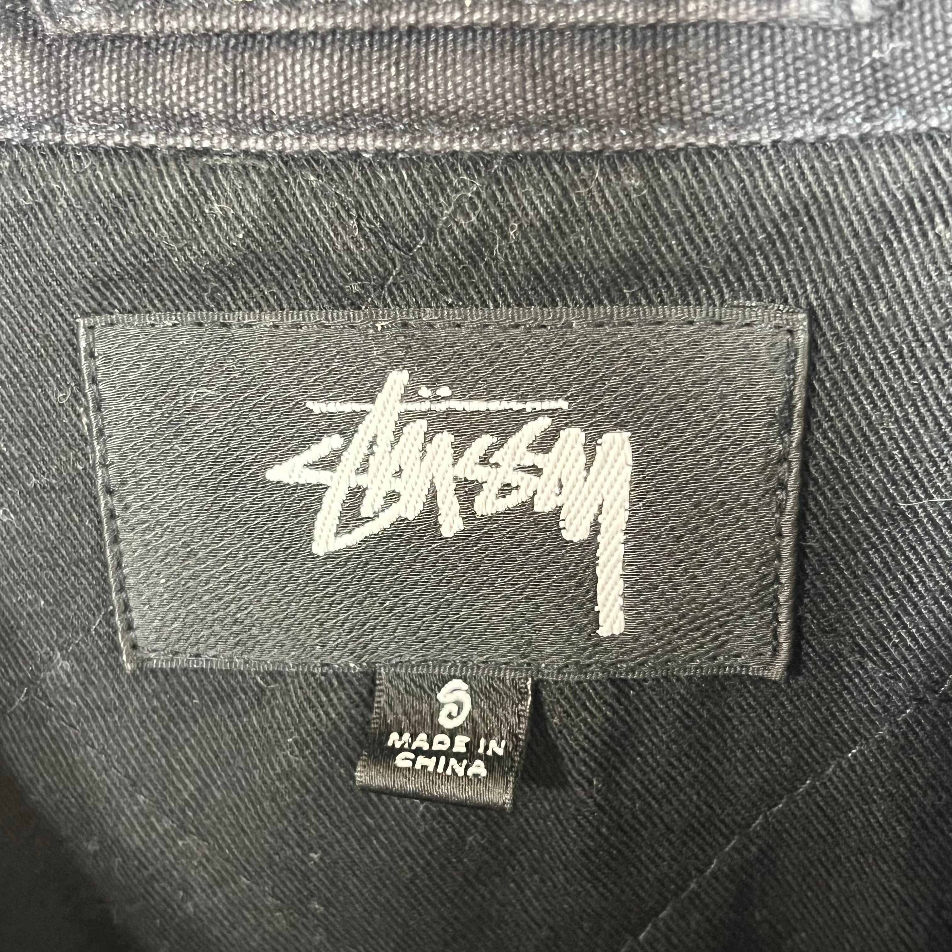 STUSSY/Jacket/S/Cotton/BLK/Flight Bomber Jkt view 3