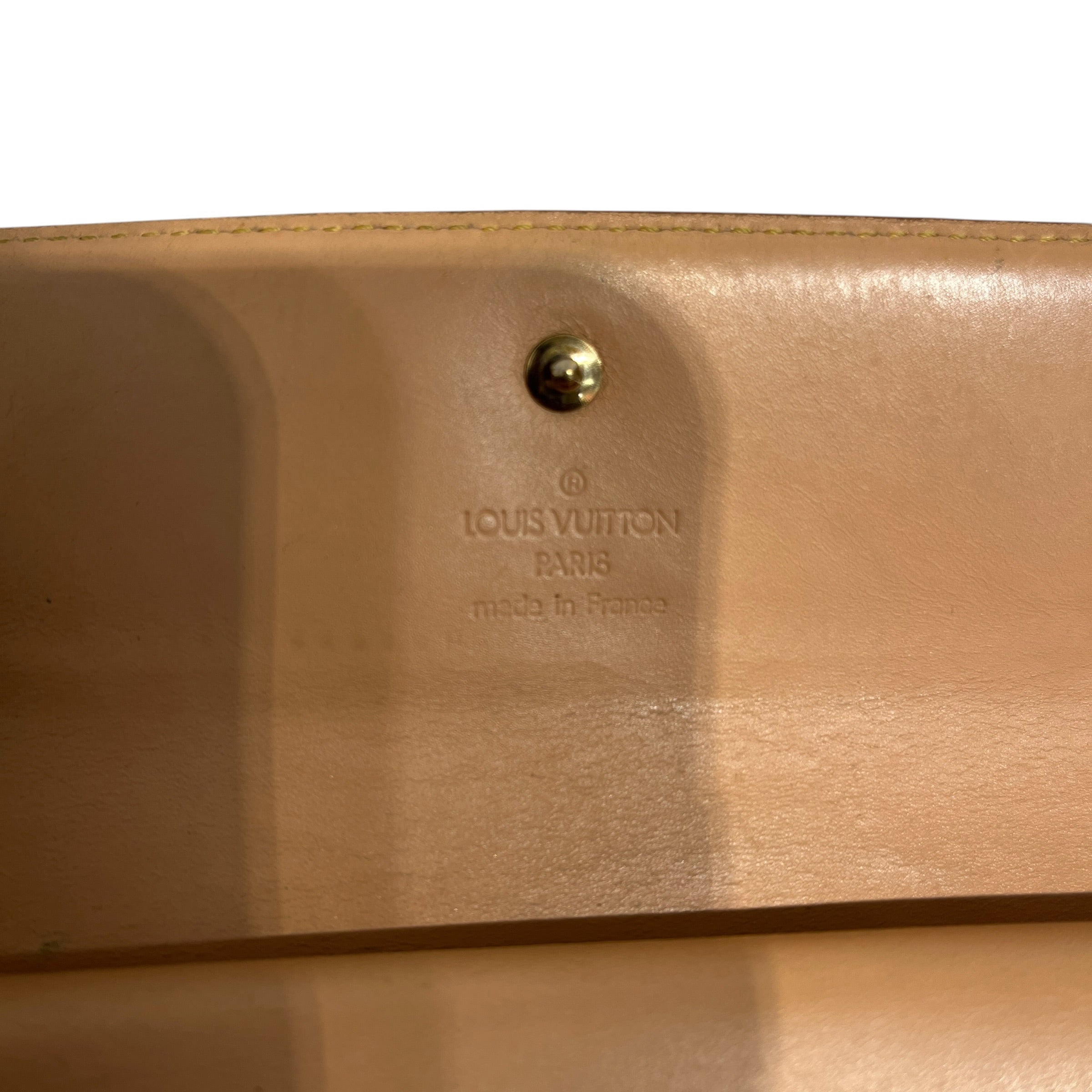 LOUIS VUITTON/Long Wallet/Monogram/Leather/WHT/2003 Murakami (TH1005) view 4