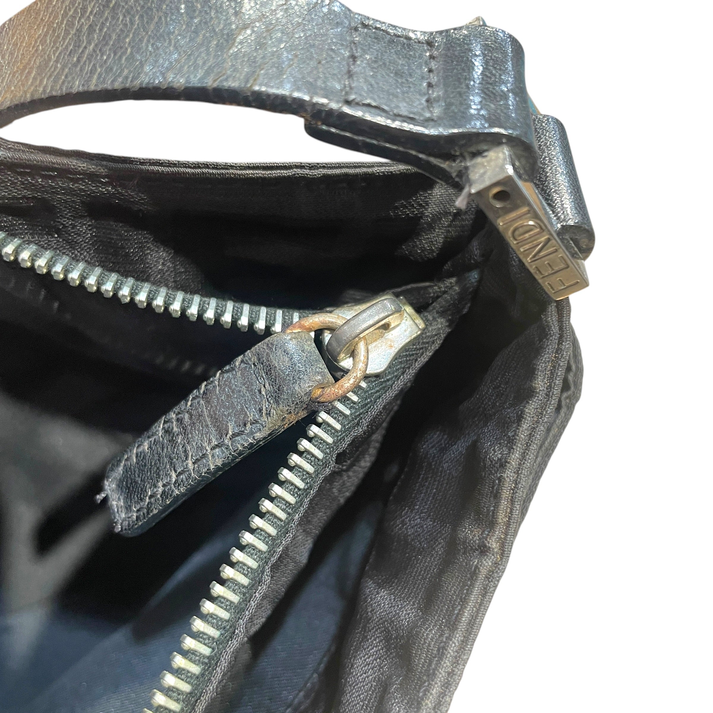 FENDI/Bag/Monogram/Cotton/BLK/Nylon Zucca view 7