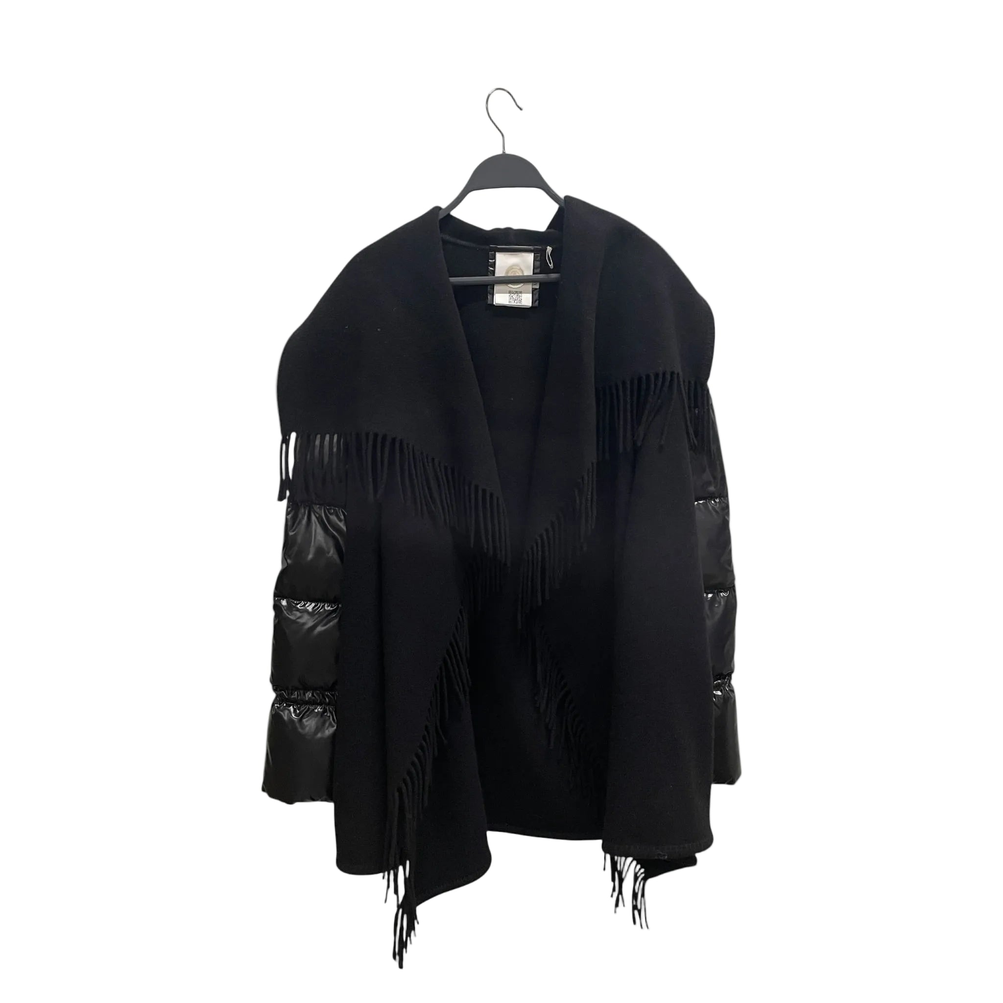 MONCLER/Puffer Jkt/M/Wool/BLK/Puffer Jacket/ Wool Cape view 1