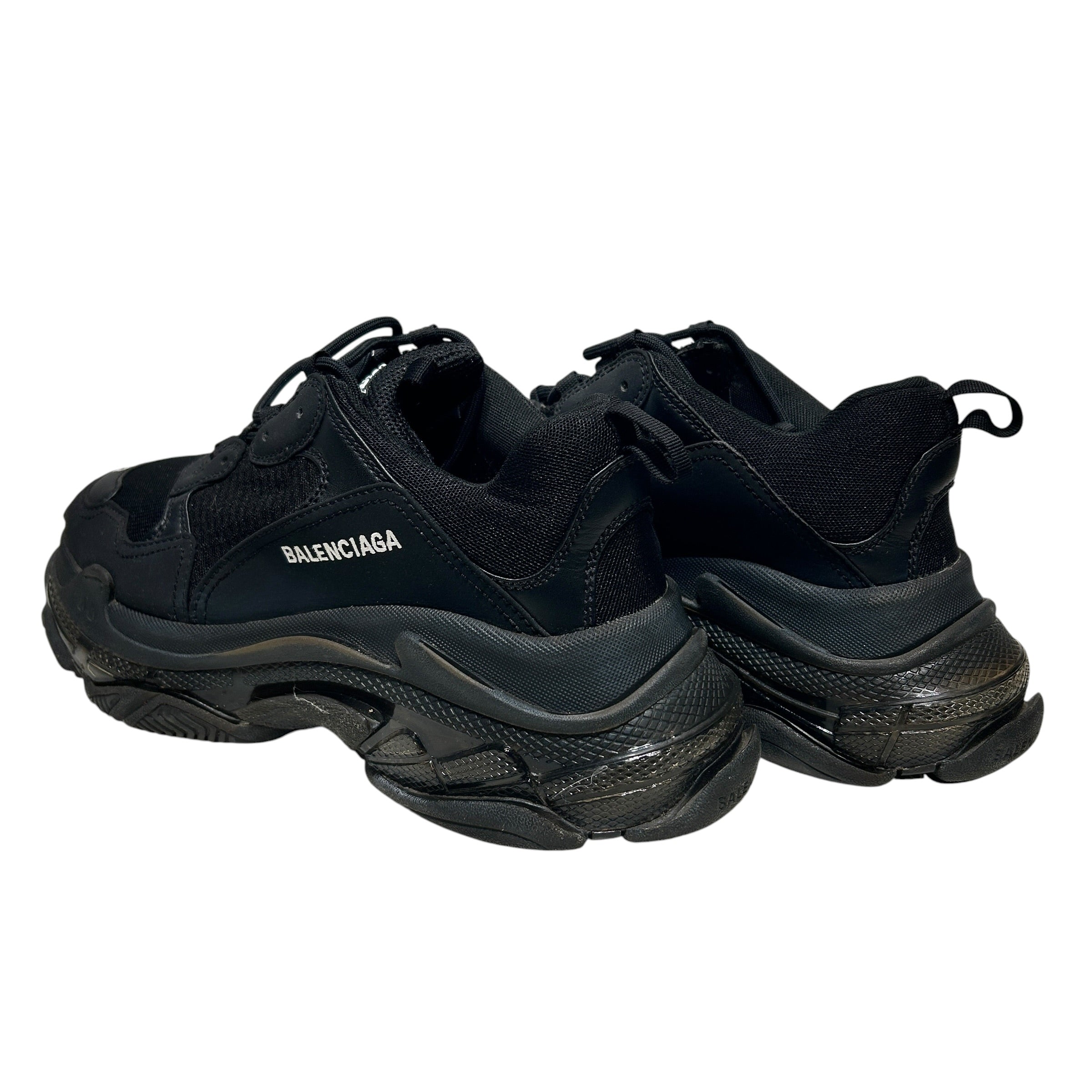 BALENCIAGA/Low-Sneakers/EU 42/BLK/TRIPLE S view 2