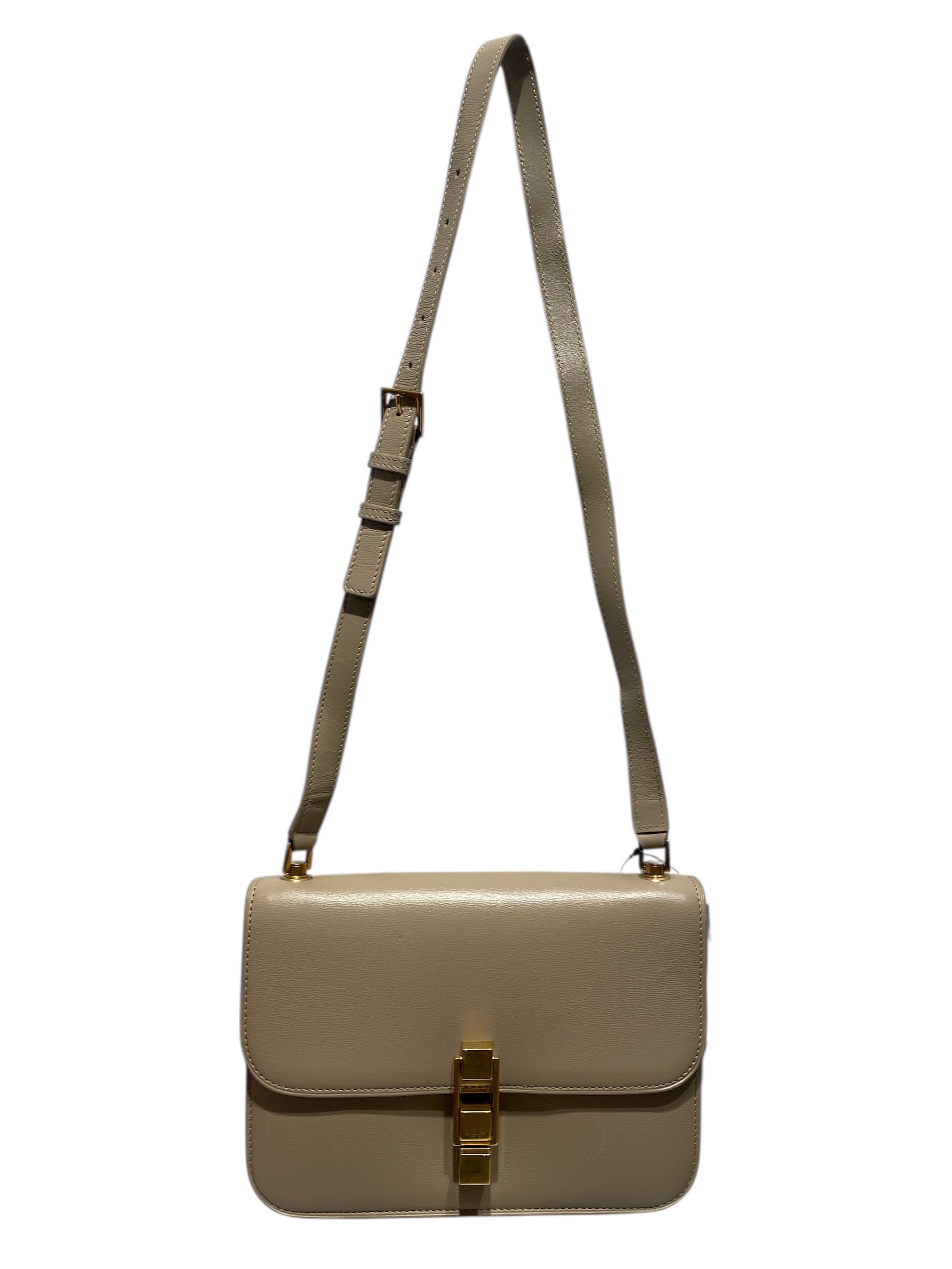 SAINT LAURENT/Cross Body Bag/Leather/CRM/La Carre view 1