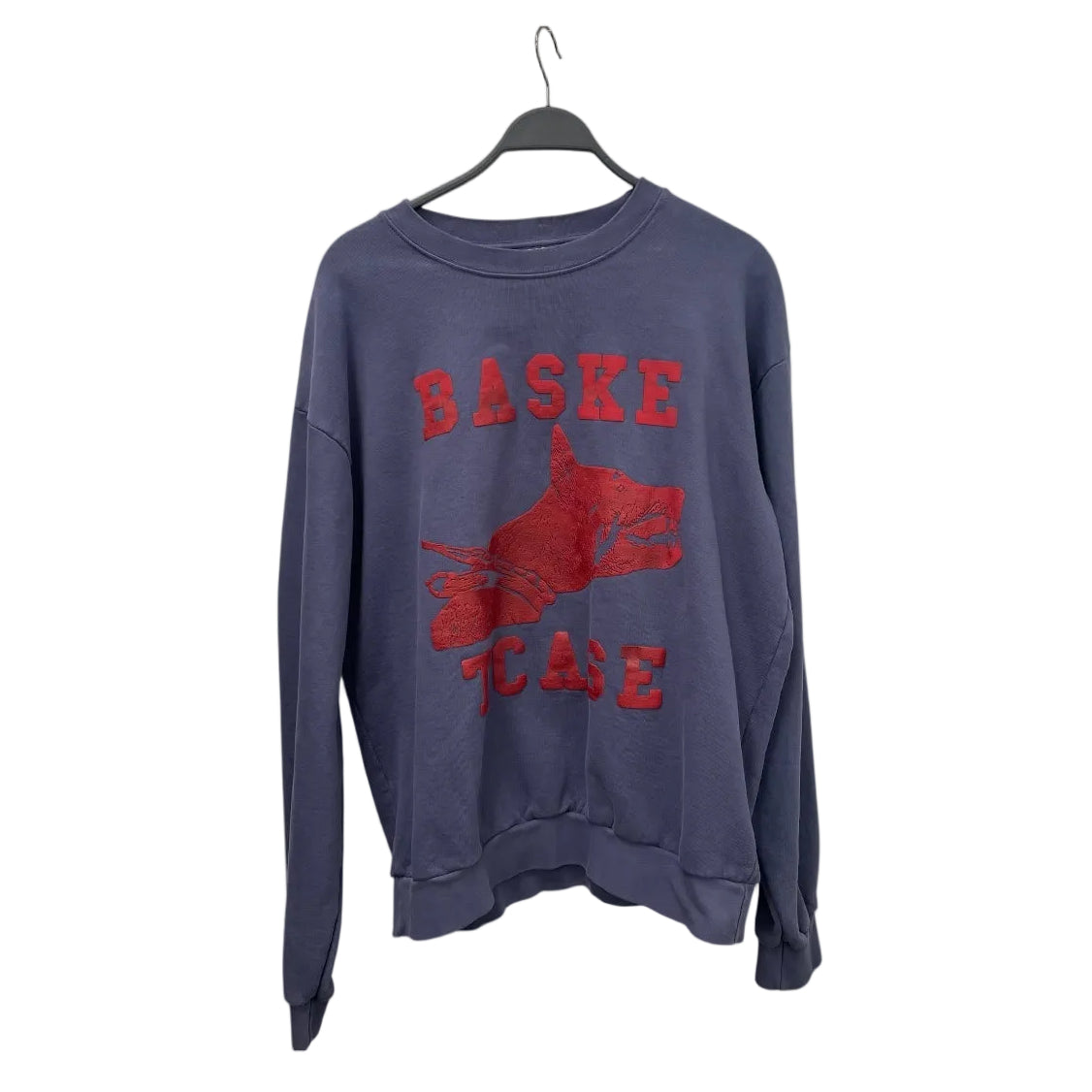basketcase gallery/Sweater/L/Cotton/NVY/RED DOG LOGO view 1