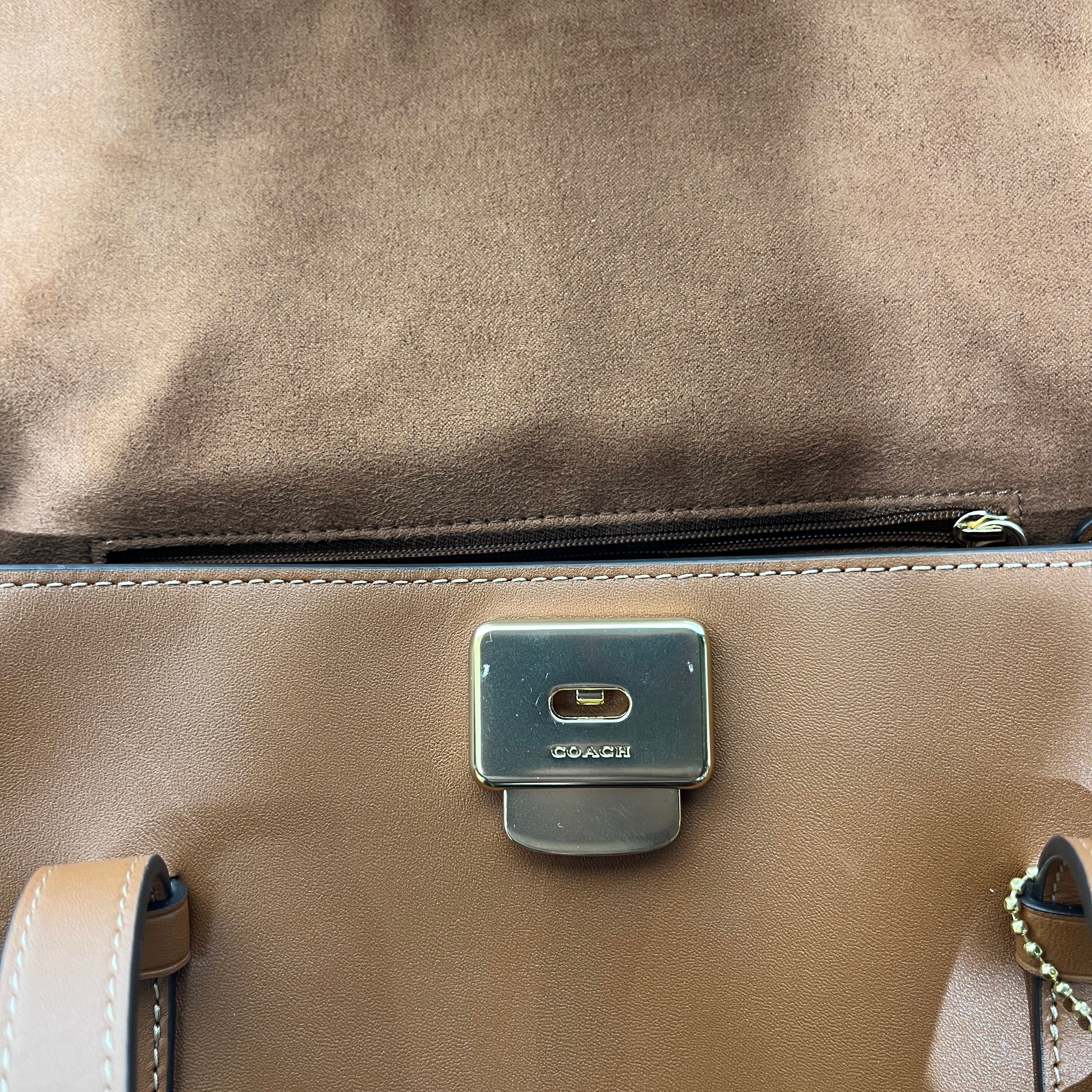 COACH/Bag/Leather/BRW/BRIDGET FLAP BAG view 6