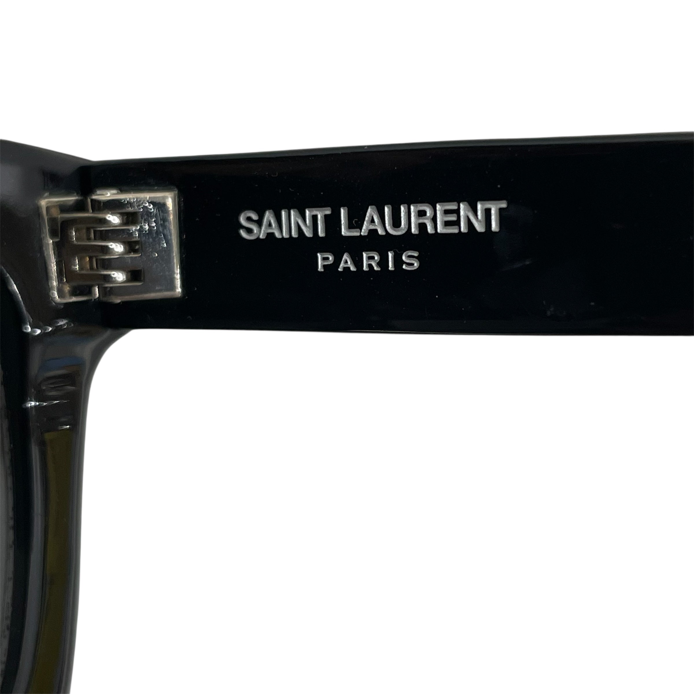SAINT LAURENT/Sunglasses/Glitter/Celluloid/BLK/GLITTER RAINBOW FRONT view 4