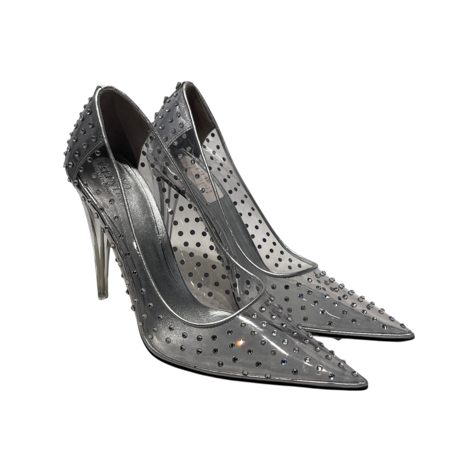 VALENTINO GARAVANI/Shoes/EU 41/Acrylic/SLV/ view 1