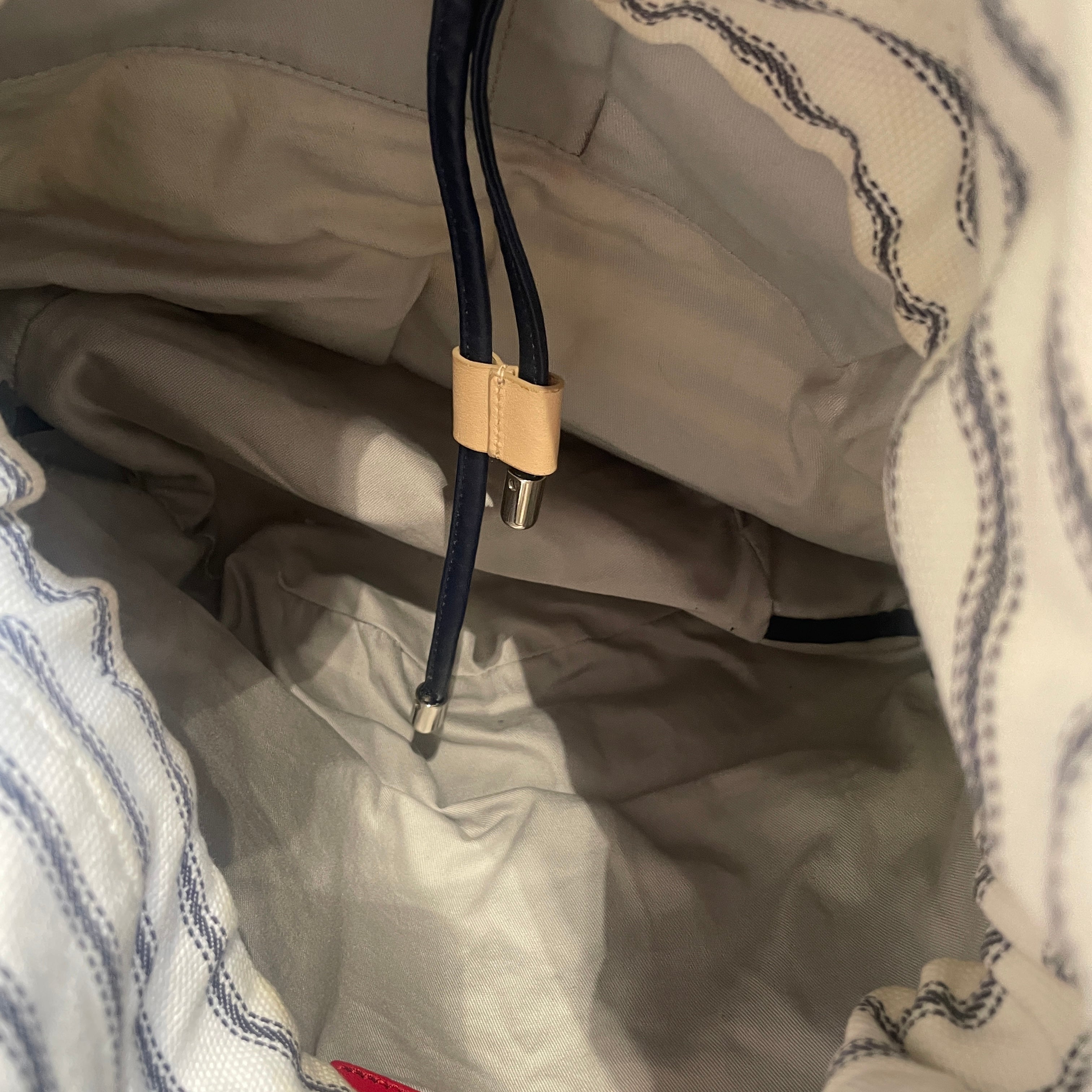 COACH/SAINTJAMES/Tote Bag/Stripe/Cotton/WHT/Beach Tote view 9