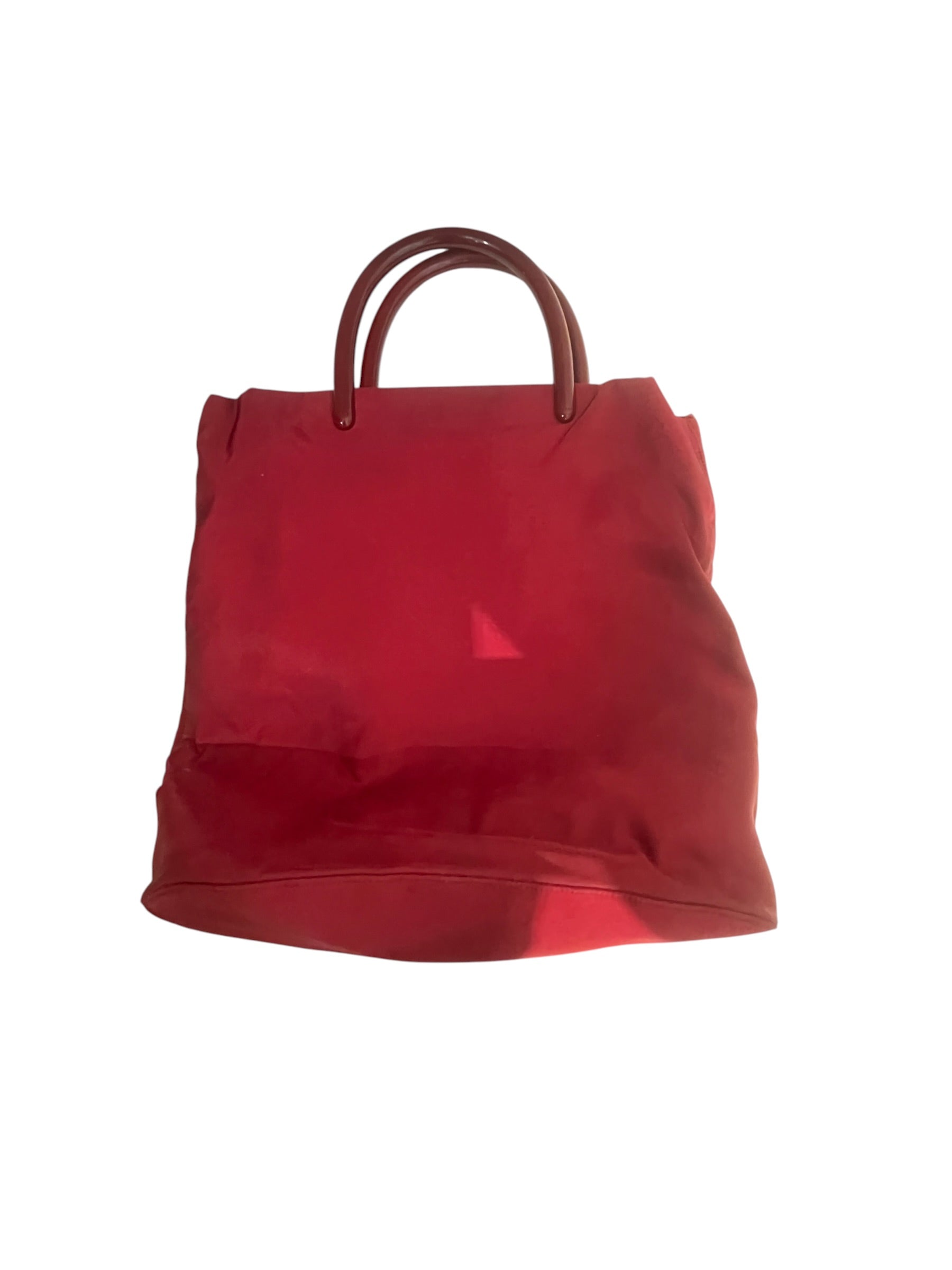 PRADA/Tote Bag/Nylon/RED/CH89GV6 view 1