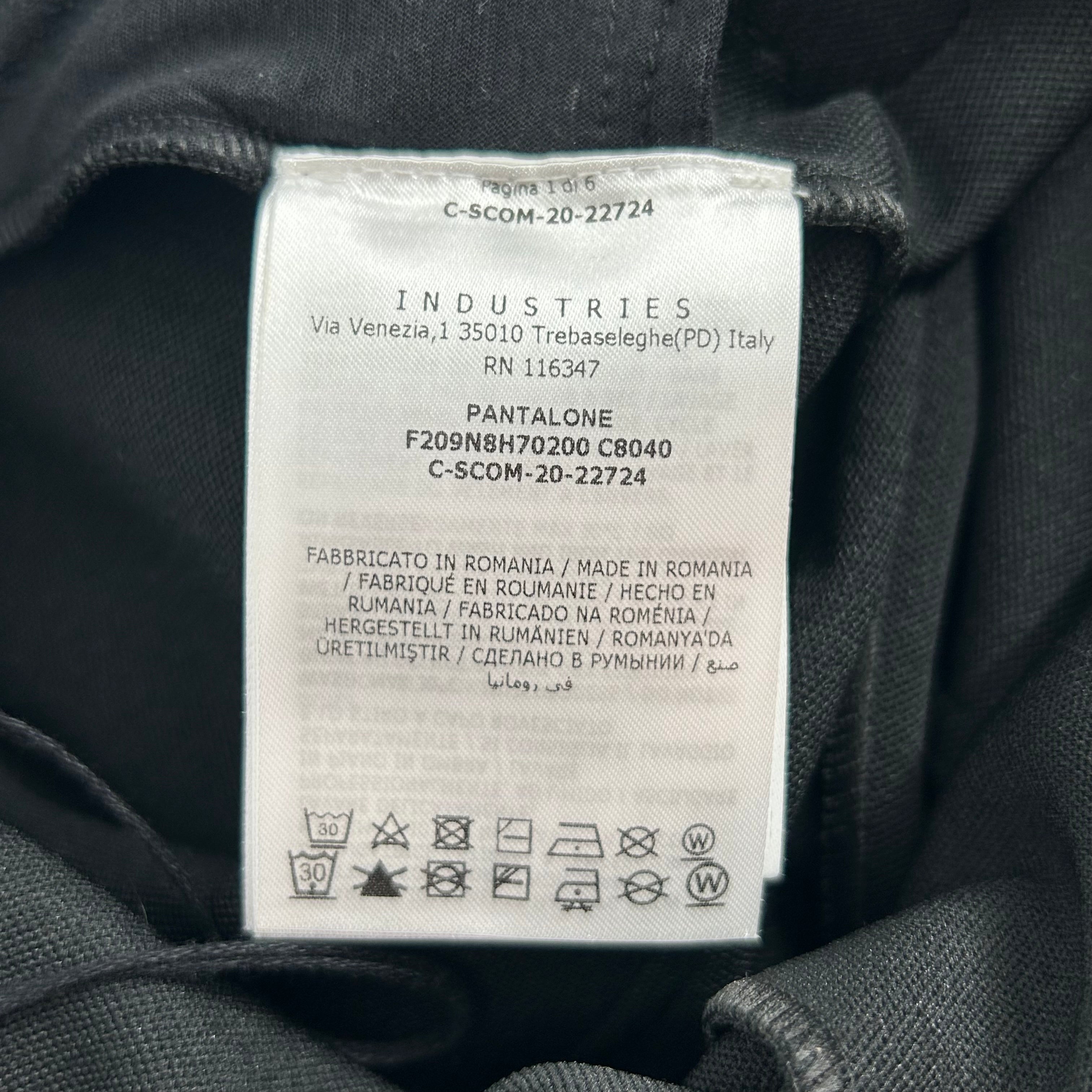 Rick Owens/MONCLER/Pants/S/Cotton/BLK/F209N8H7 JOGGERS view 4