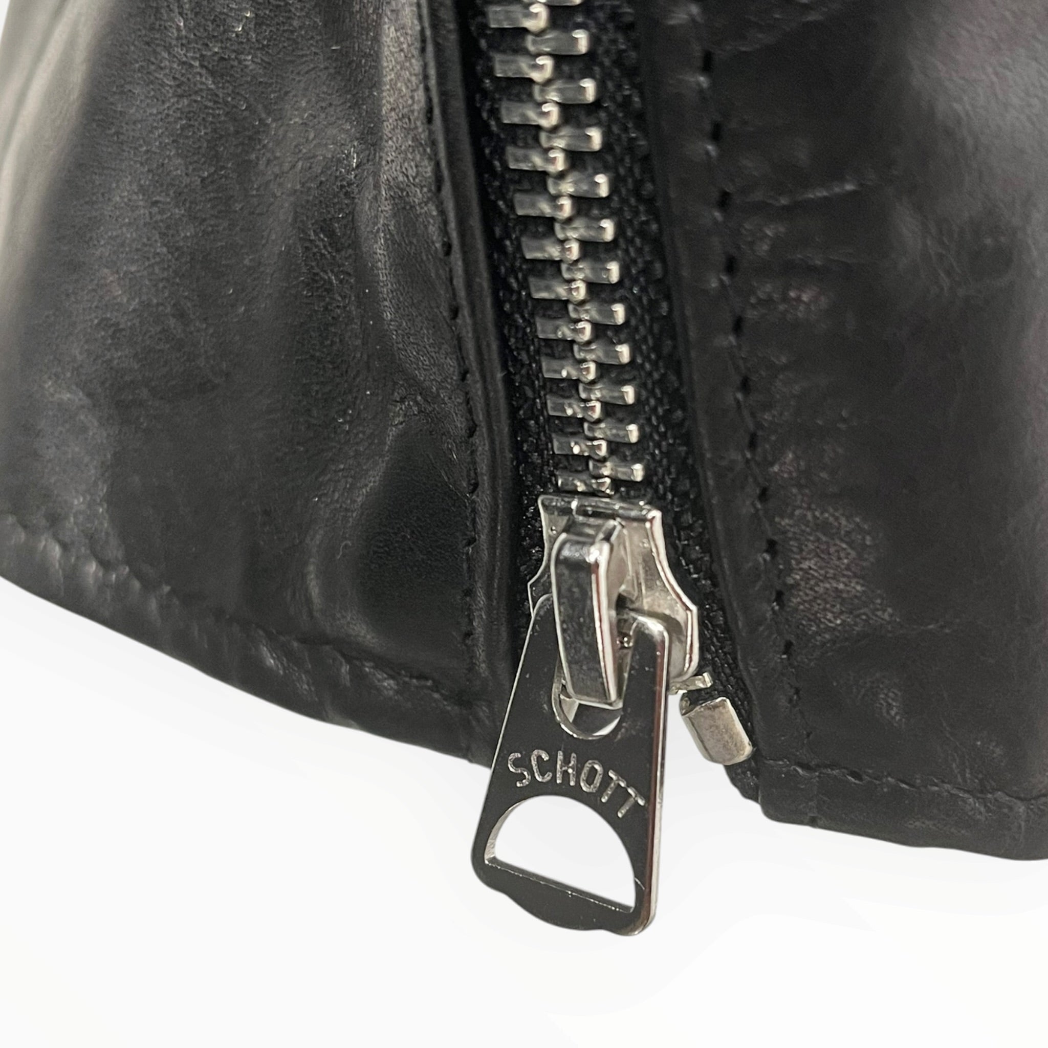 Schott/MARC JACOBS/Coat/S/Leather/BLK/PERFECTO/ RIDERS JACKET view 6